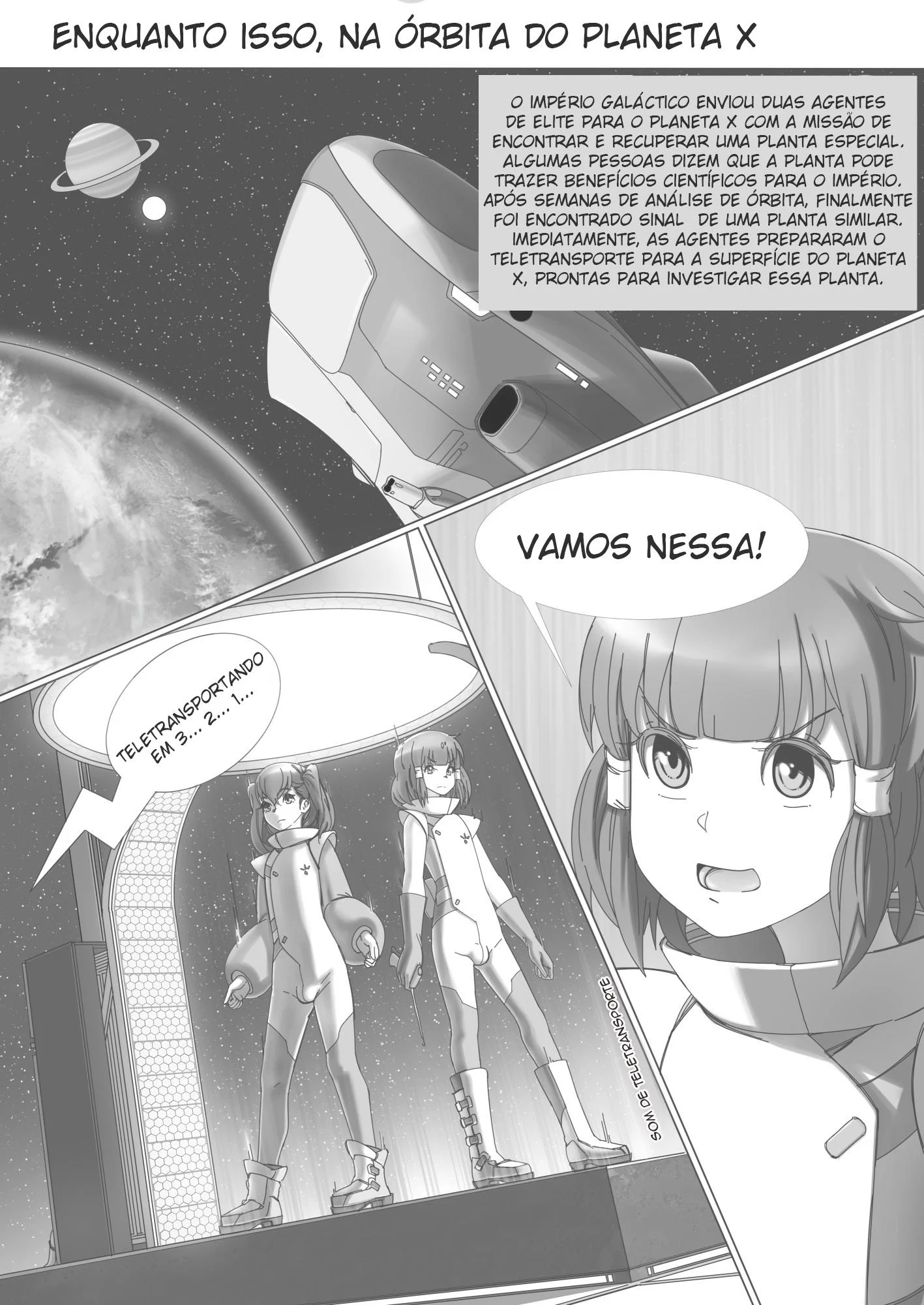 Putaria no Espaço – Peitões – Completo