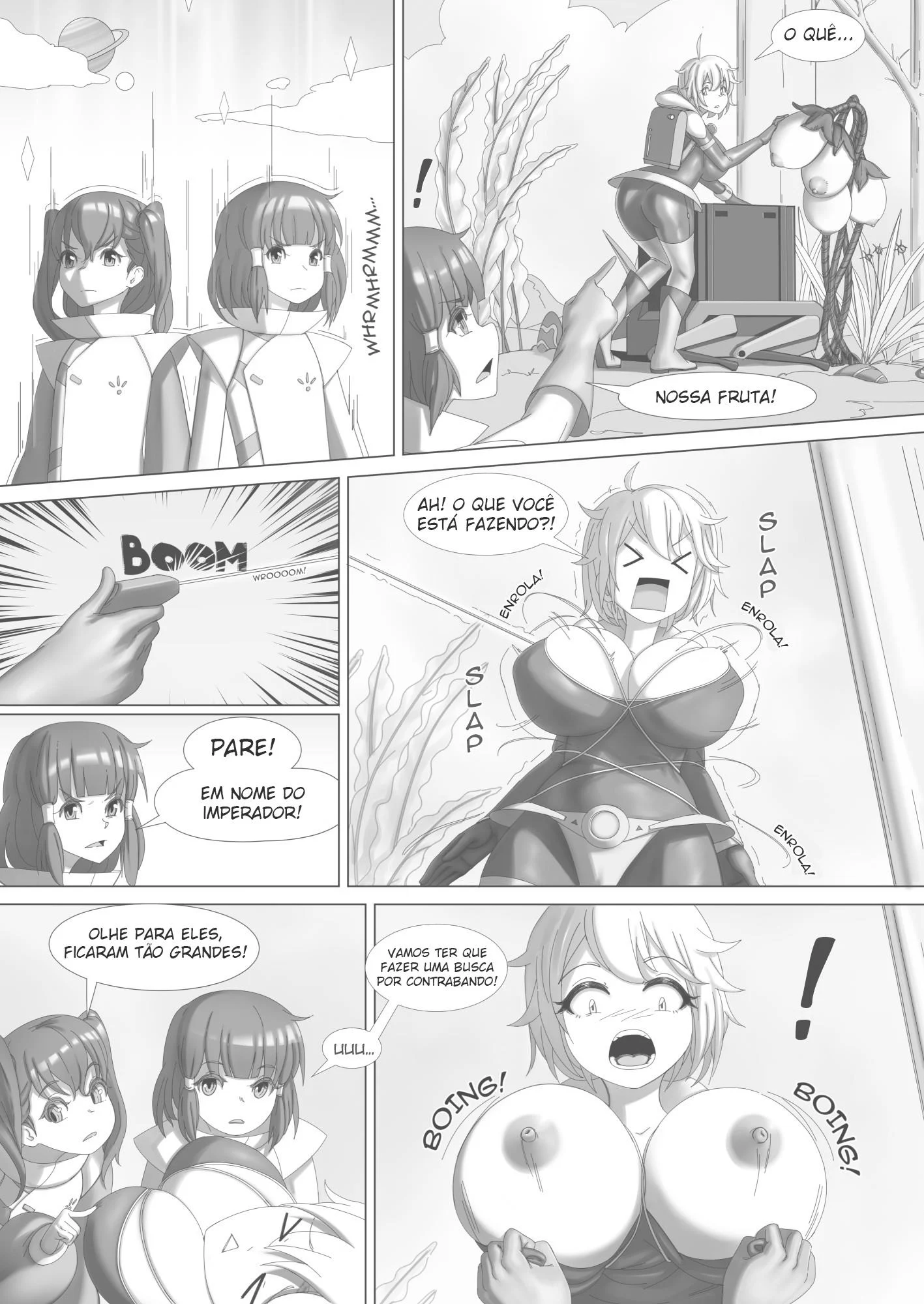 Putaria no Espaço – Peitões – Completo