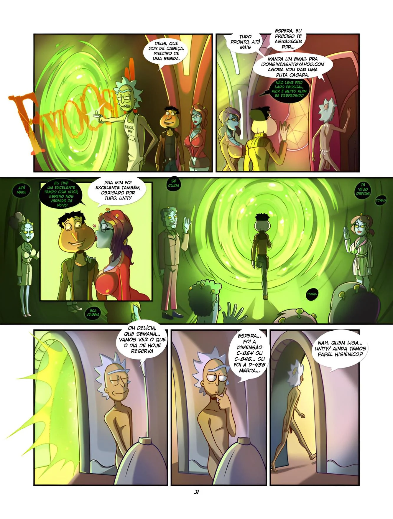 Quagmire no Multiverso da Putaria &ndash; Sexo Grupal &ndash; Tradu&ccedil;&atilde;o Completa