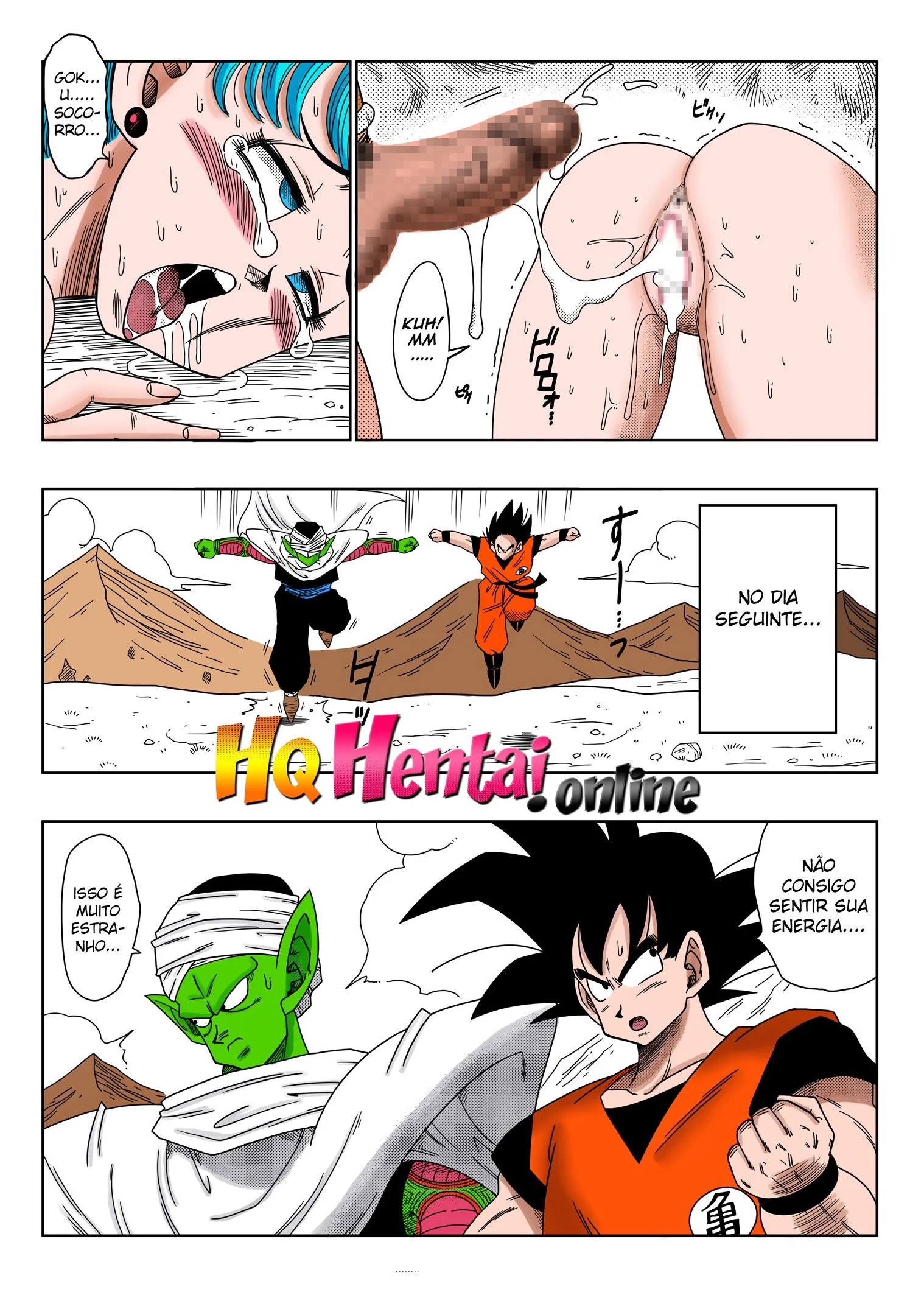 Raditz fodendo Bulma – Doujin – Tradução Nacional