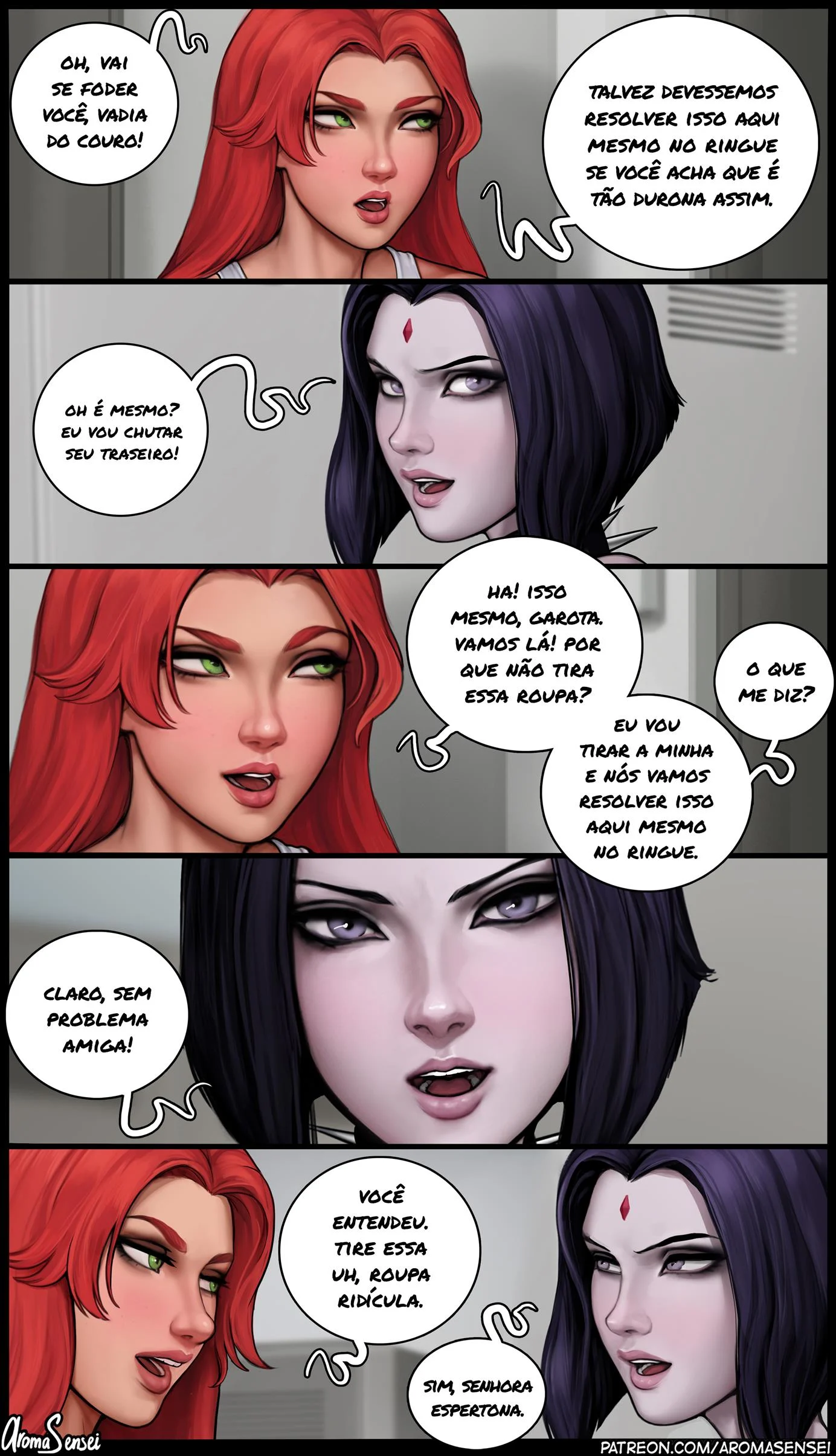 Ravena vs Estelar &ndash; Cartoon &ndash; Hentai em Portugu&ecirc;s