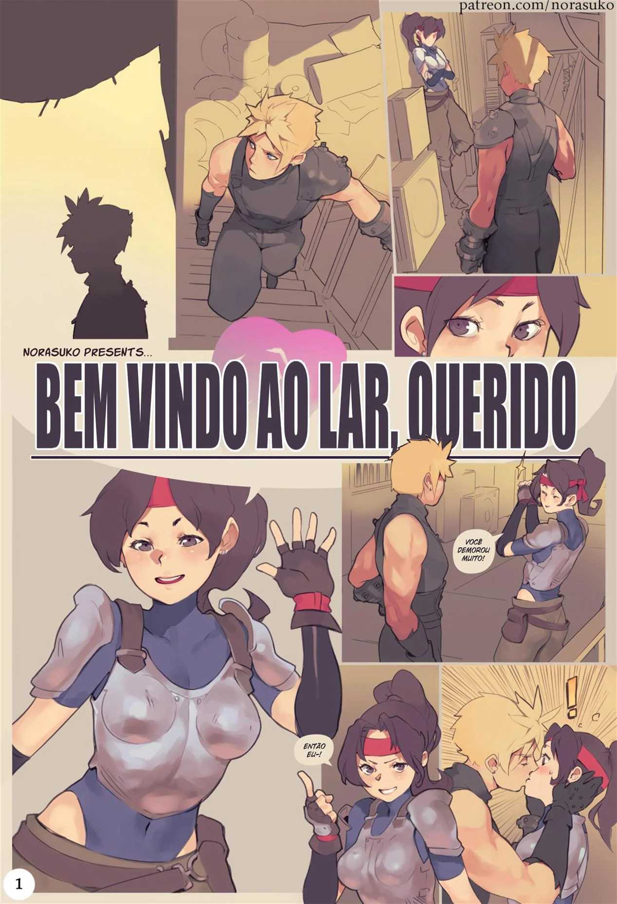 Recepção de Boas Vindas da Jessie – Final Fantasy Hentai – Todo Traduzido