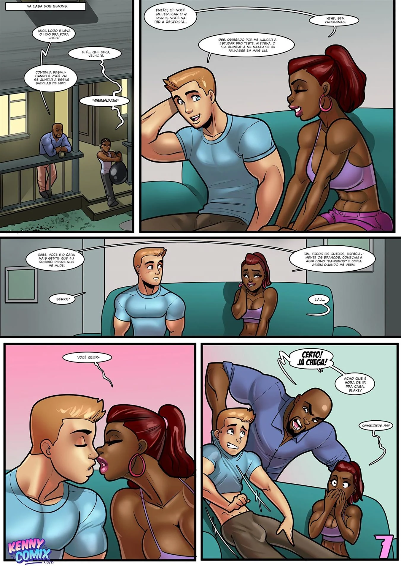 Reunião com os vizinhos 2 – Peitões – Tradução Nacional