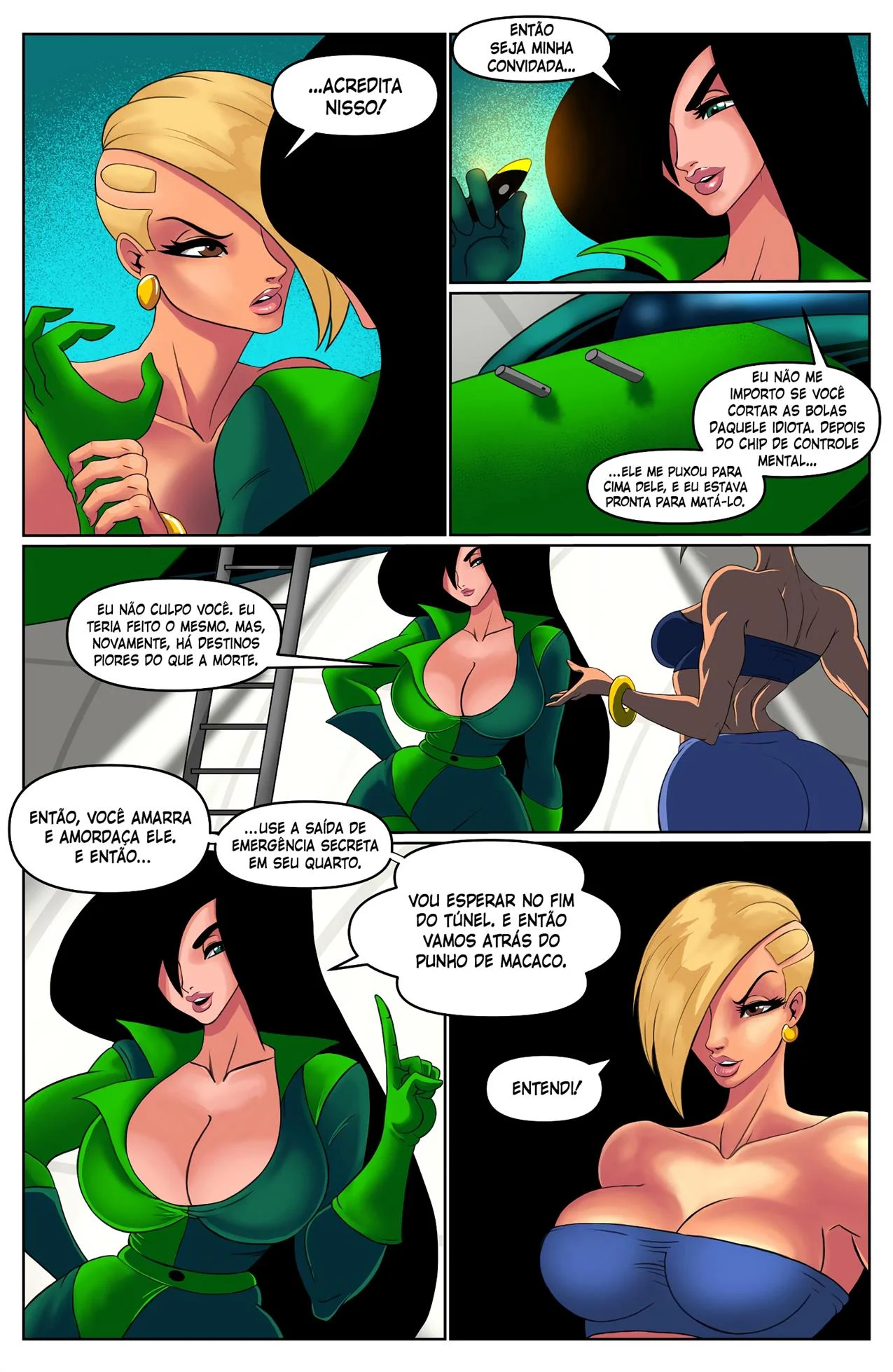 Ron Stoppable e seus novos bichinhos de estima&ccedil;&atilde;o 2 &ndash; HQ Porno &ndash; Tradu&ccedil;&atilde;o Completa