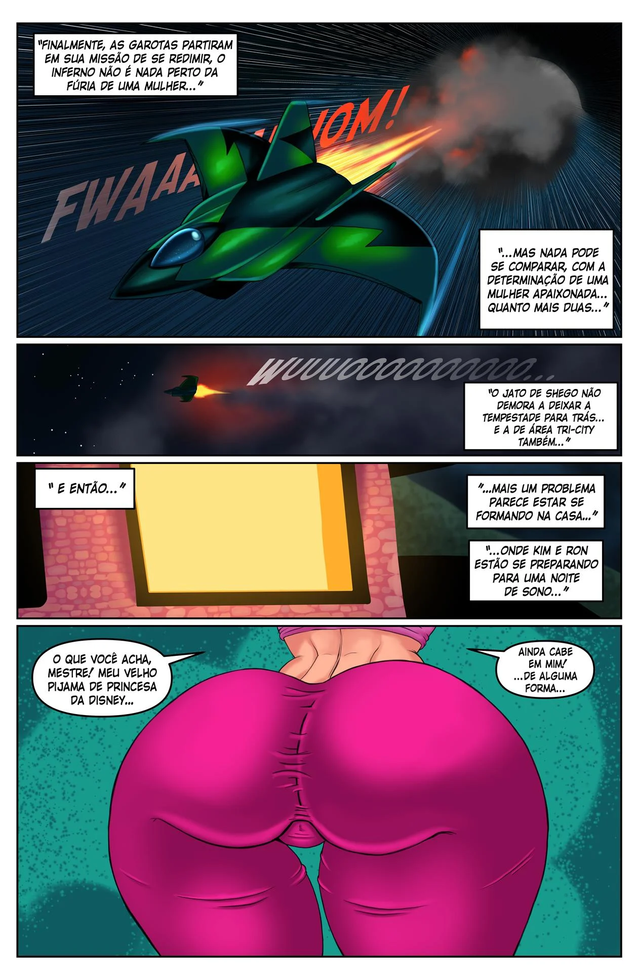 Ron Stoppable e seus novos bichinhos de estima&ccedil;&atilde;o 2 &ndash; HQ Porno &ndash; Tradu&ccedil;&atilde;o Completa