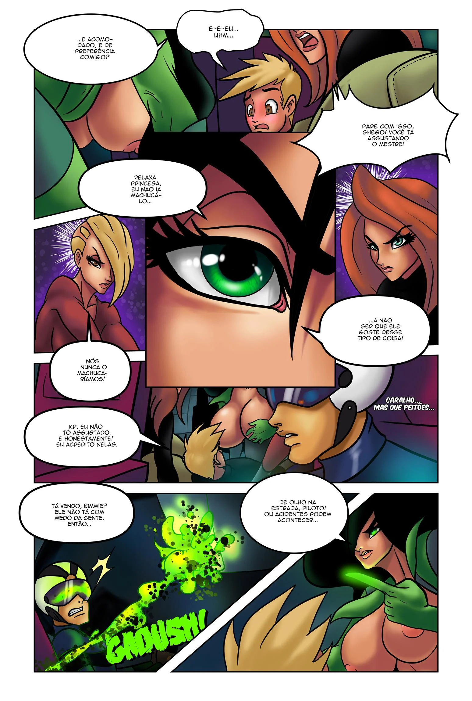 Ron Stoppable e seus novos bichinhos de estima&ccedil;&atilde;o 2 &ndash; HQ Porno &ndash; Tradu&ccedil;&atilde;o Completa