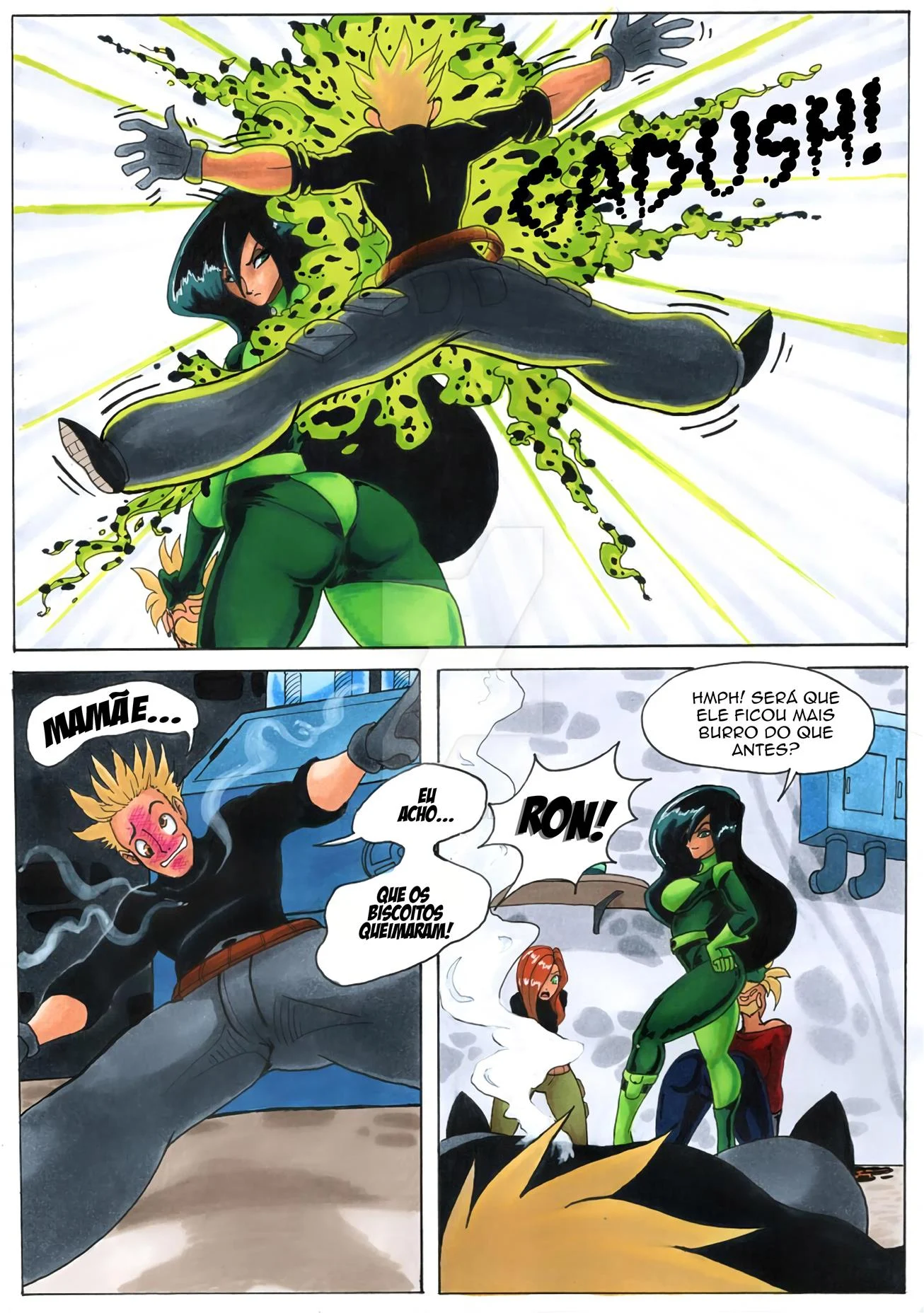 Ron Stoppable e seus novos bichinhos de estimação – Shego Hentai – Completo Ron Stoppable e seus novos bichinhos de estimação – Shego Hentai – Completo