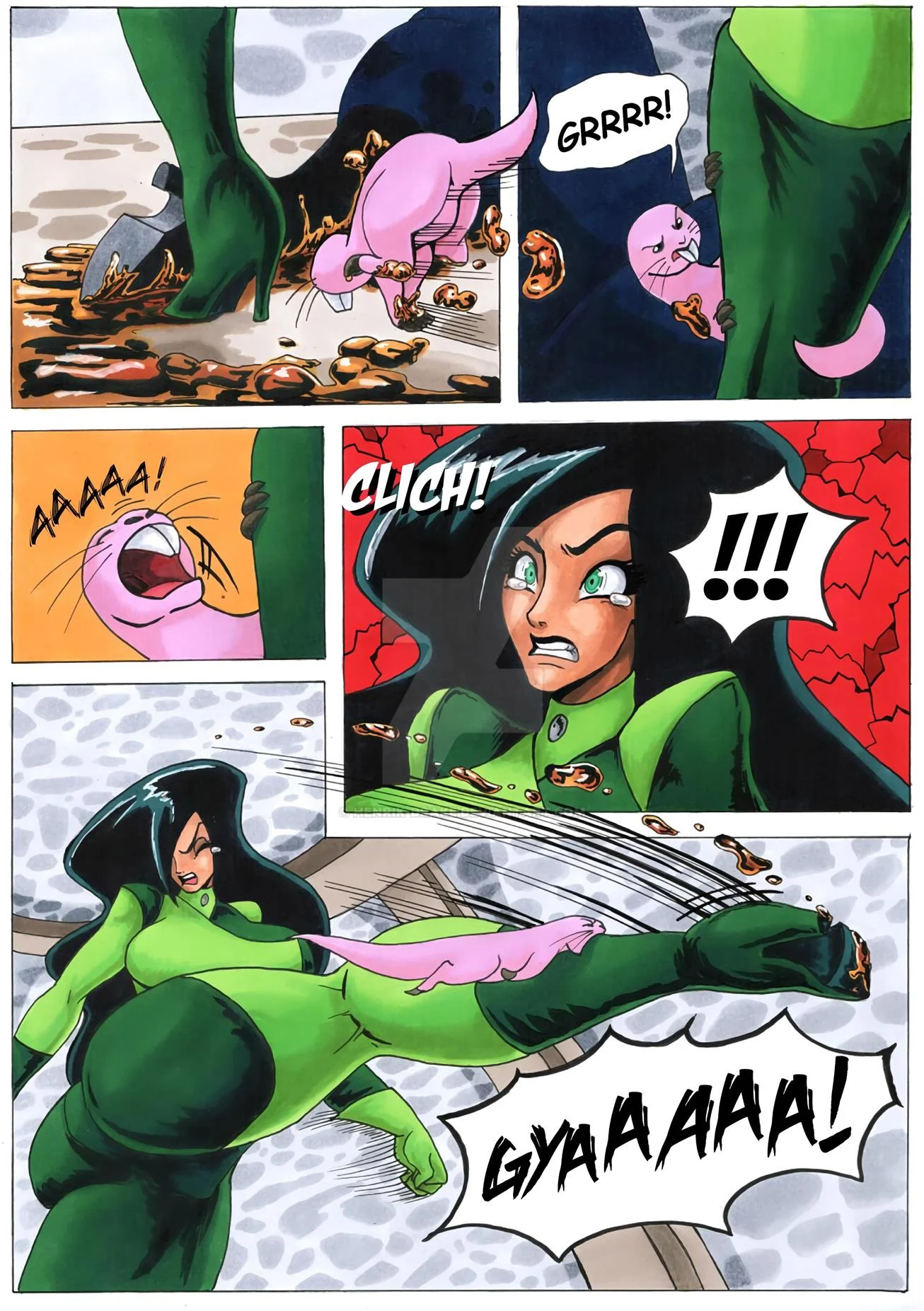 Ron Stoppable e seus novos bichinhos de estimação – Shego Hentai – Completo Ron Stoppable e seus novos bichinhos de estimação – Shego Hentai – Completo