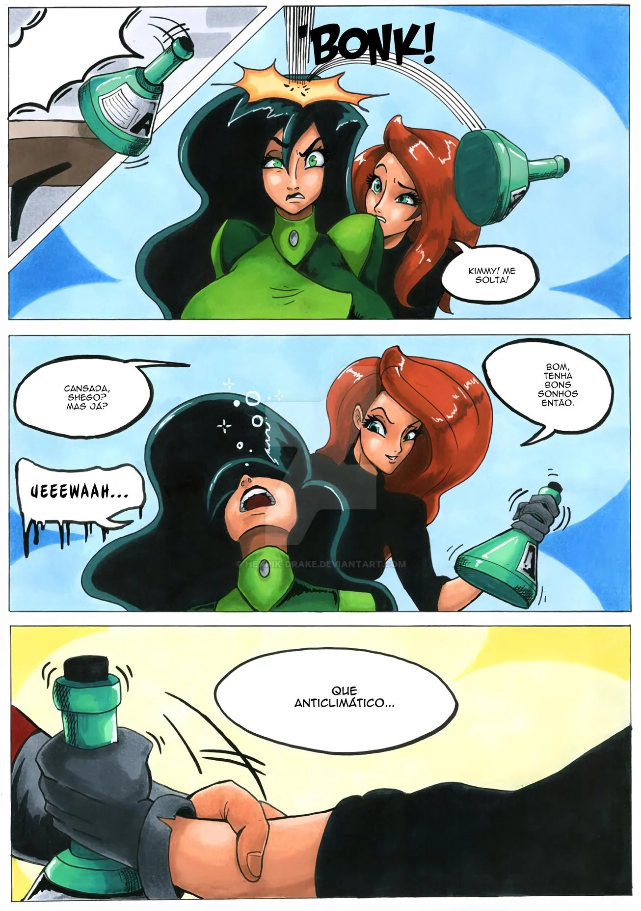 Ron Stoppable e seus novos bichinhos de estimação – Shego Hentai – Completo Ron Stoppable e seus novos bichinhos de estimação – Shego Hentai – Completo