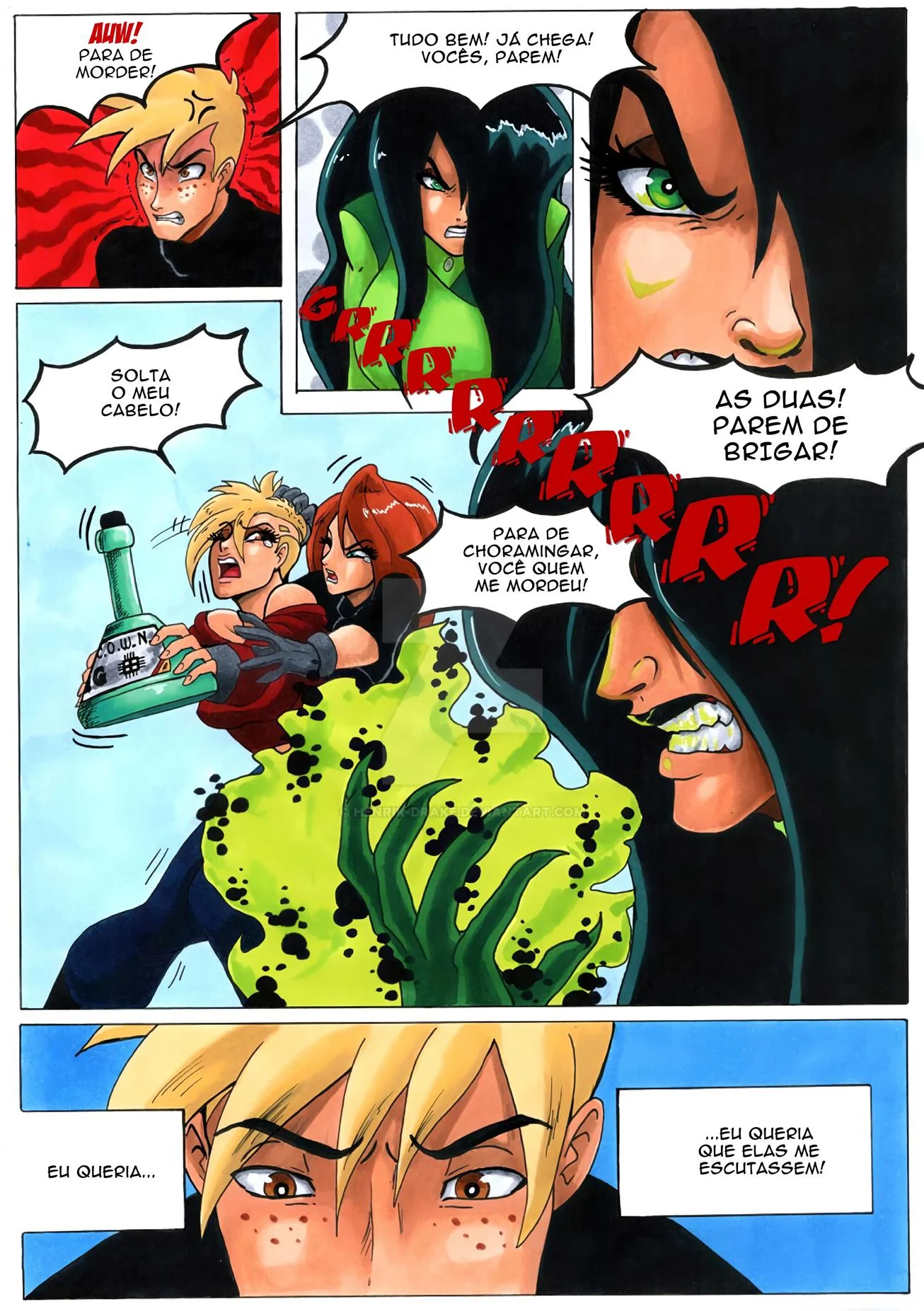 Ron Stoppable e seus novos bichinhos de estimação – Shego Hentai – Completo Ron Stoppable e seus novos bichinhos de estimação – Shego Hentai – Completo