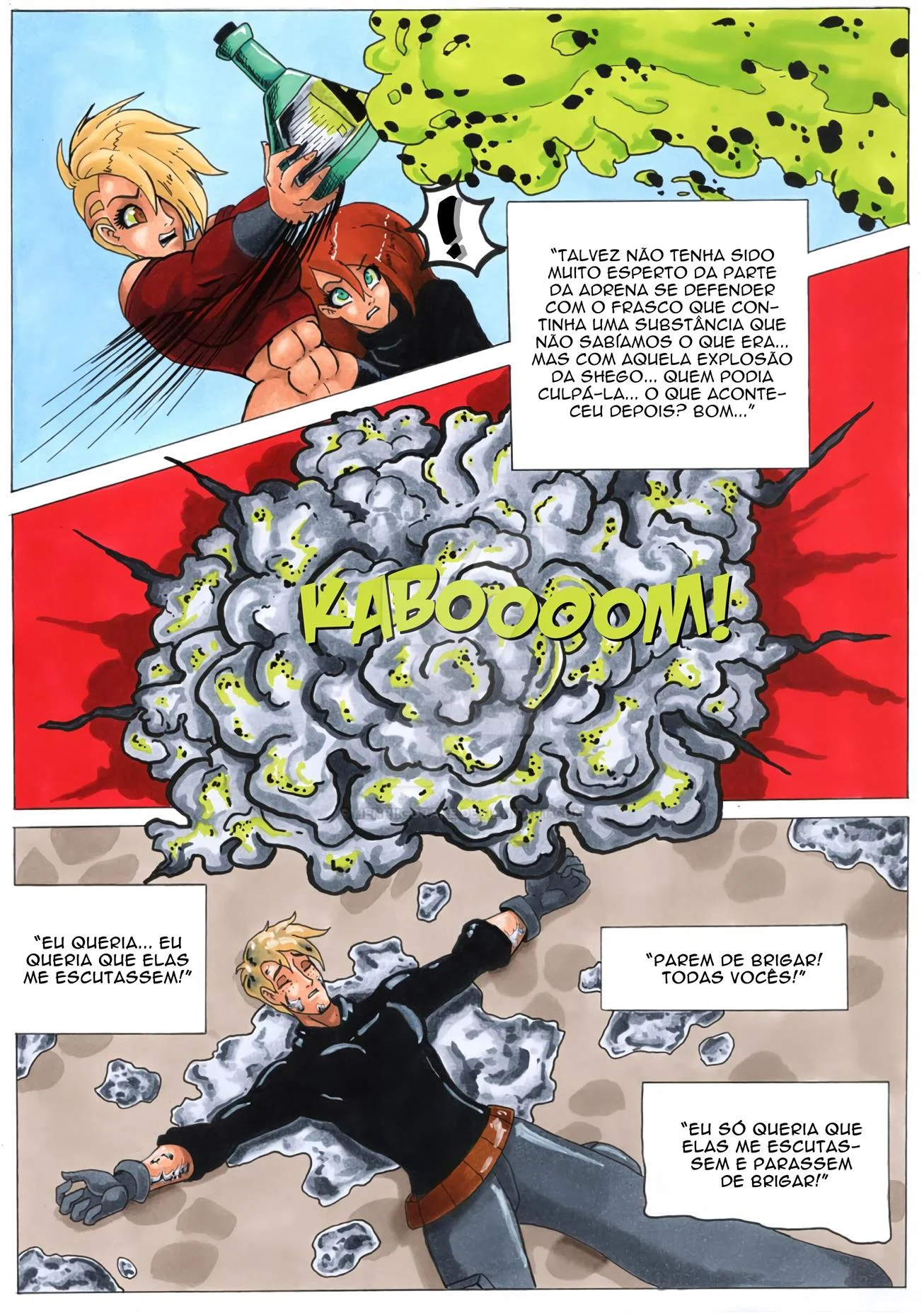 Ron Stoppable e seus novos bichinhos de estimação – Shego Hentai – Completo Ron Stoppable e seus novos bichinhos de estimação – Shego Hentai – Completo