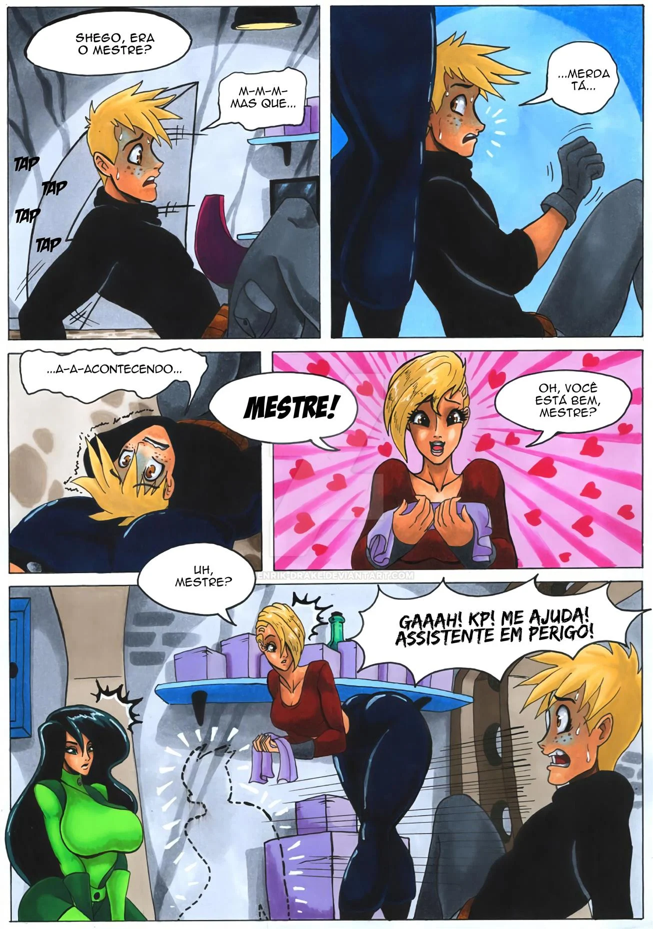 Ron Stoppable e seus novos bichinhos de estimação – Shego Hentai – Completo Ron Stoppable e seus novos bichinhos de estimação – Shego Hentai – Completo