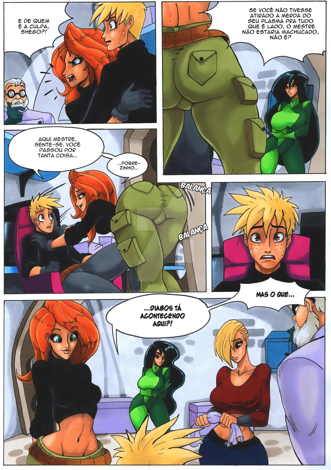 Ron Stoppable e seus novos bichinhos de estimação – Shego Hentai – Completo Ron Stoppable e seus novos bichinhos de estimação – Shego Hentai – Completo