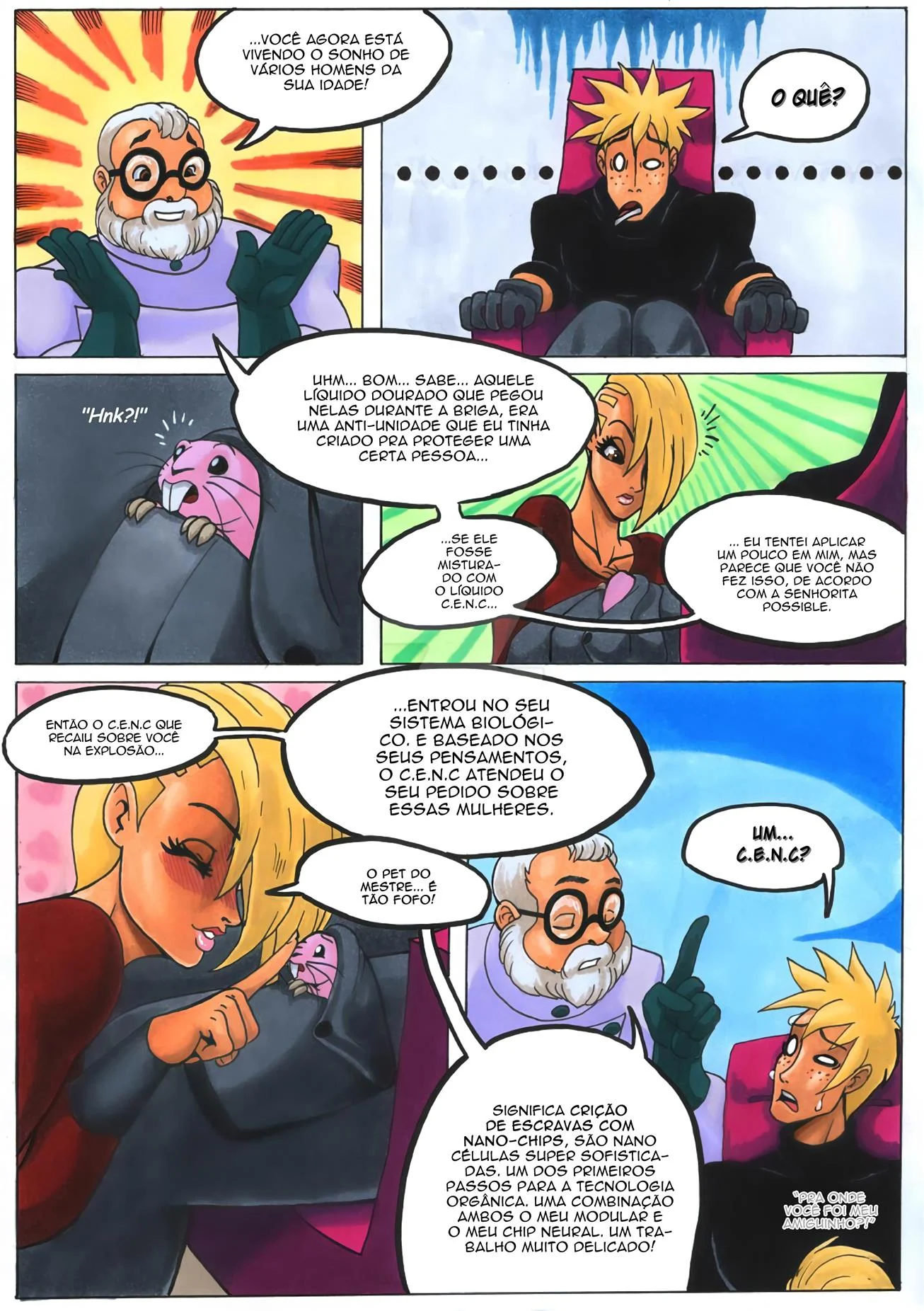 Ron Stoppable e seus novos bichinhos de estimação – Shego Hentai – Completo