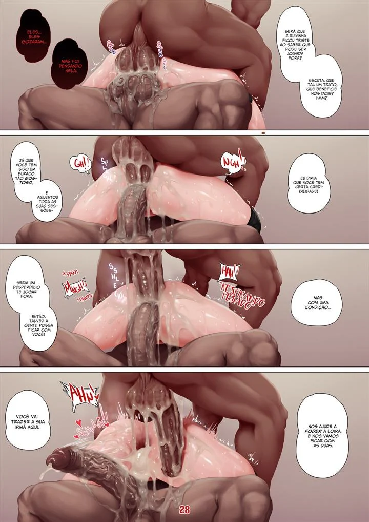 Ruby &eacute; treinada pelos neg&otilde;es &ndash; HQ De Sexo &ndash; Ler Quadrinho Completos