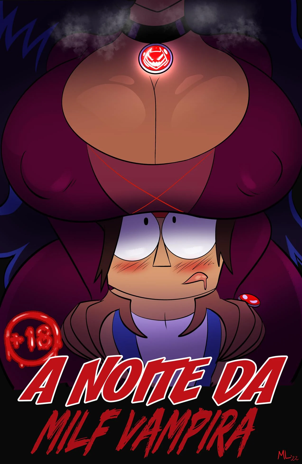 Saciando o Desejo da Milf Vampira &ndash; Quadrinhos Eroticos &ndash; Quadrinho De Sexo Em PT-BR