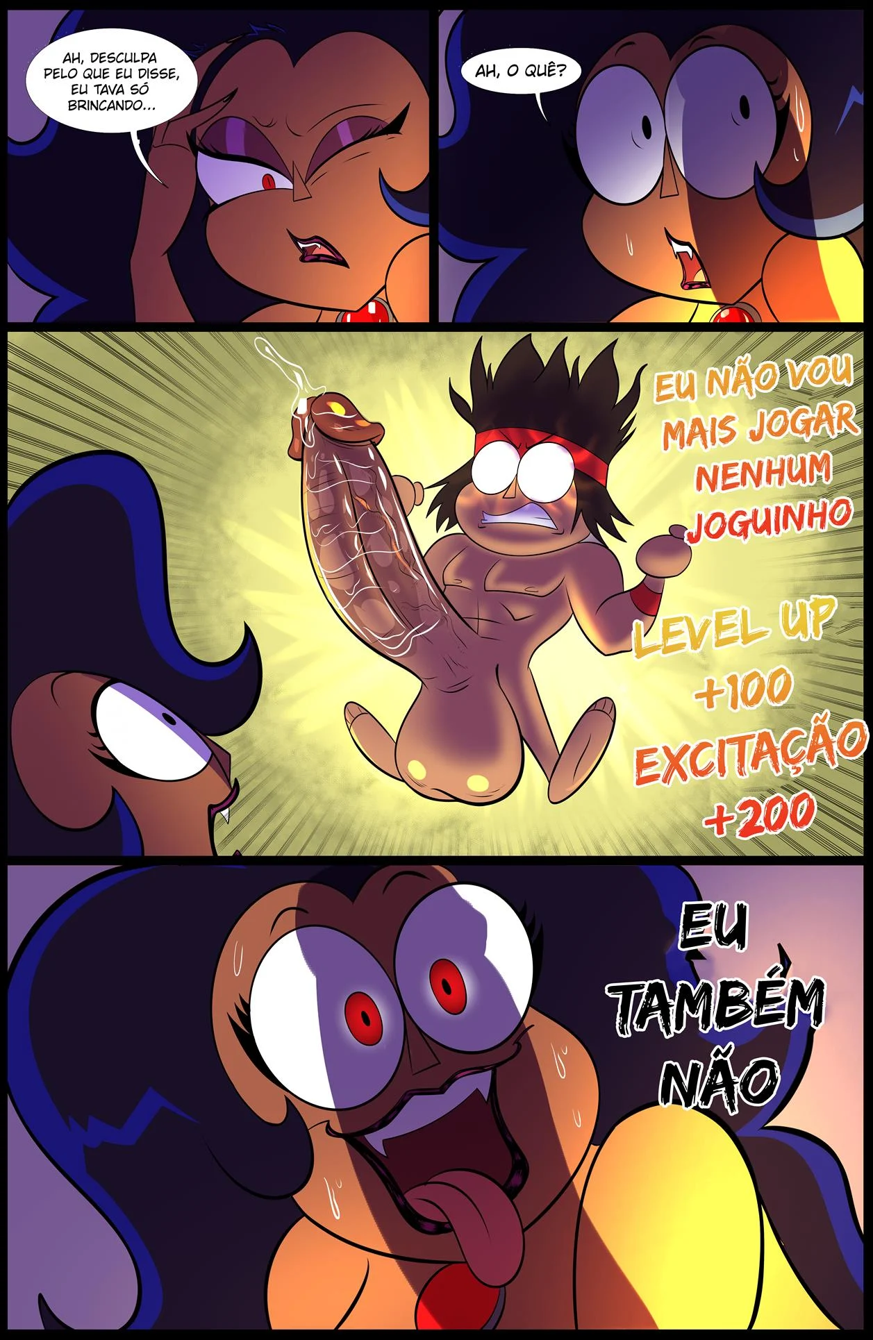 Saciando o Desejo da Milf Vampira &ndash; Quadrinhos Eroticos &ndash; Quadrinho De Sexo Em PT-BR