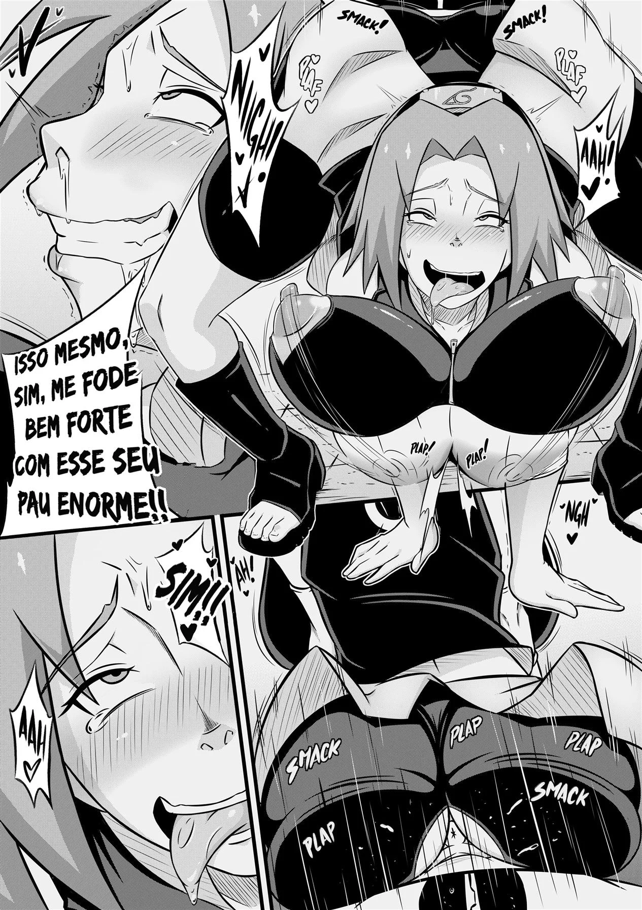 Sakura a Vadia da Vila da Folha &ndash; Bund&atilde;o &ndash; Todo Traduzido