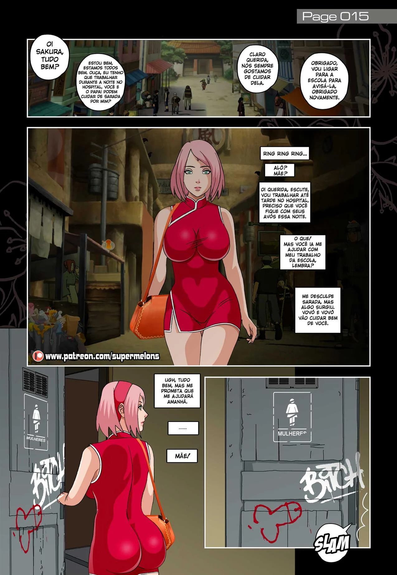 Sakura a vadia de Konoha 2 – Anal – Todo em PT-BR