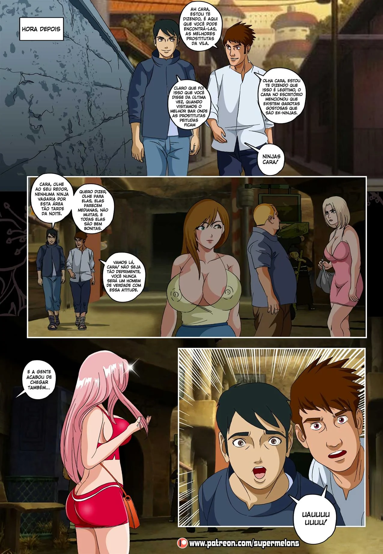 Sakura a vadia de Konoha 2 – Anal – Todo em PT-BR