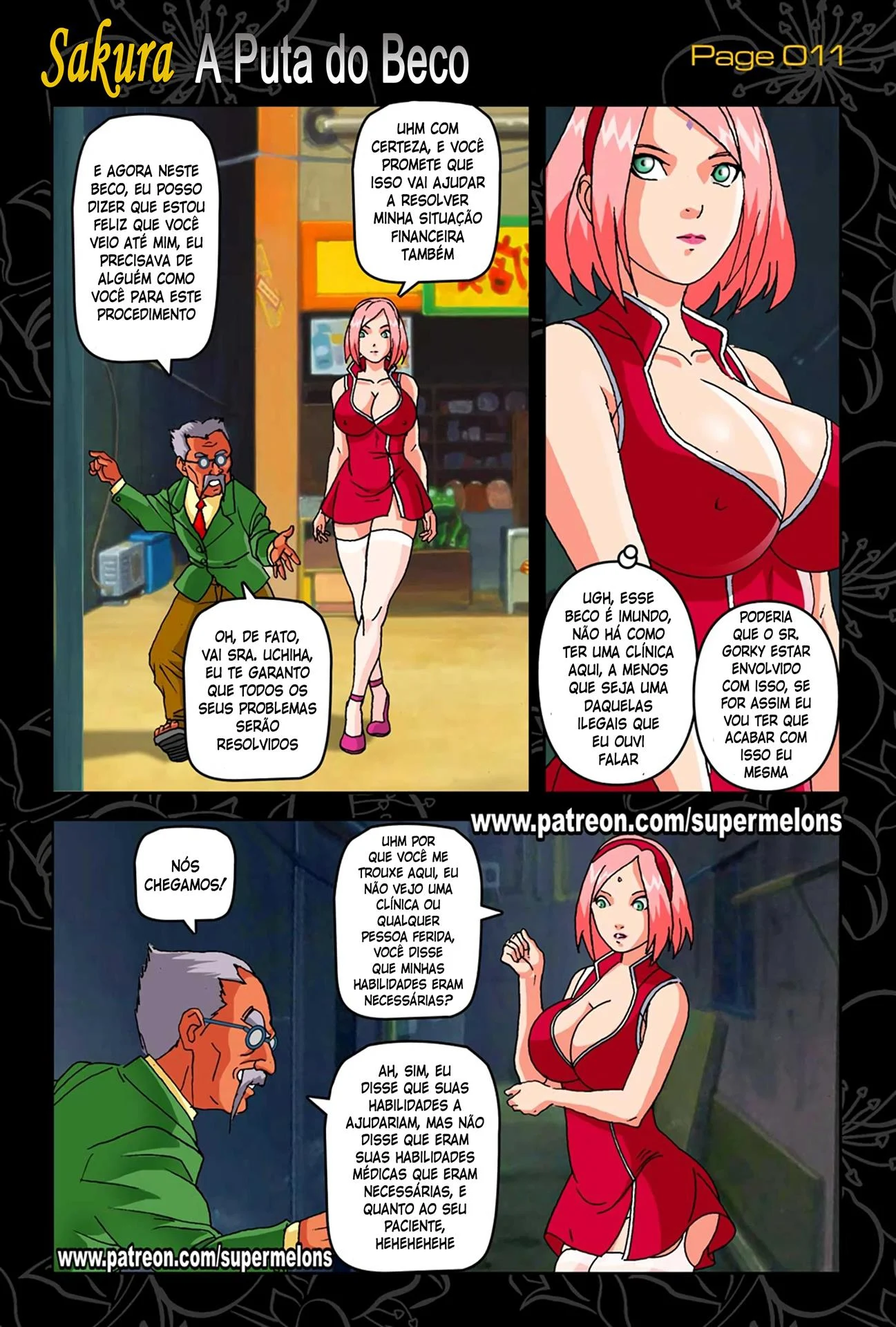 Sakura a vadia de Konoha &ndash; Boquete &ndash; Hentai em Portugu&ecirc;s