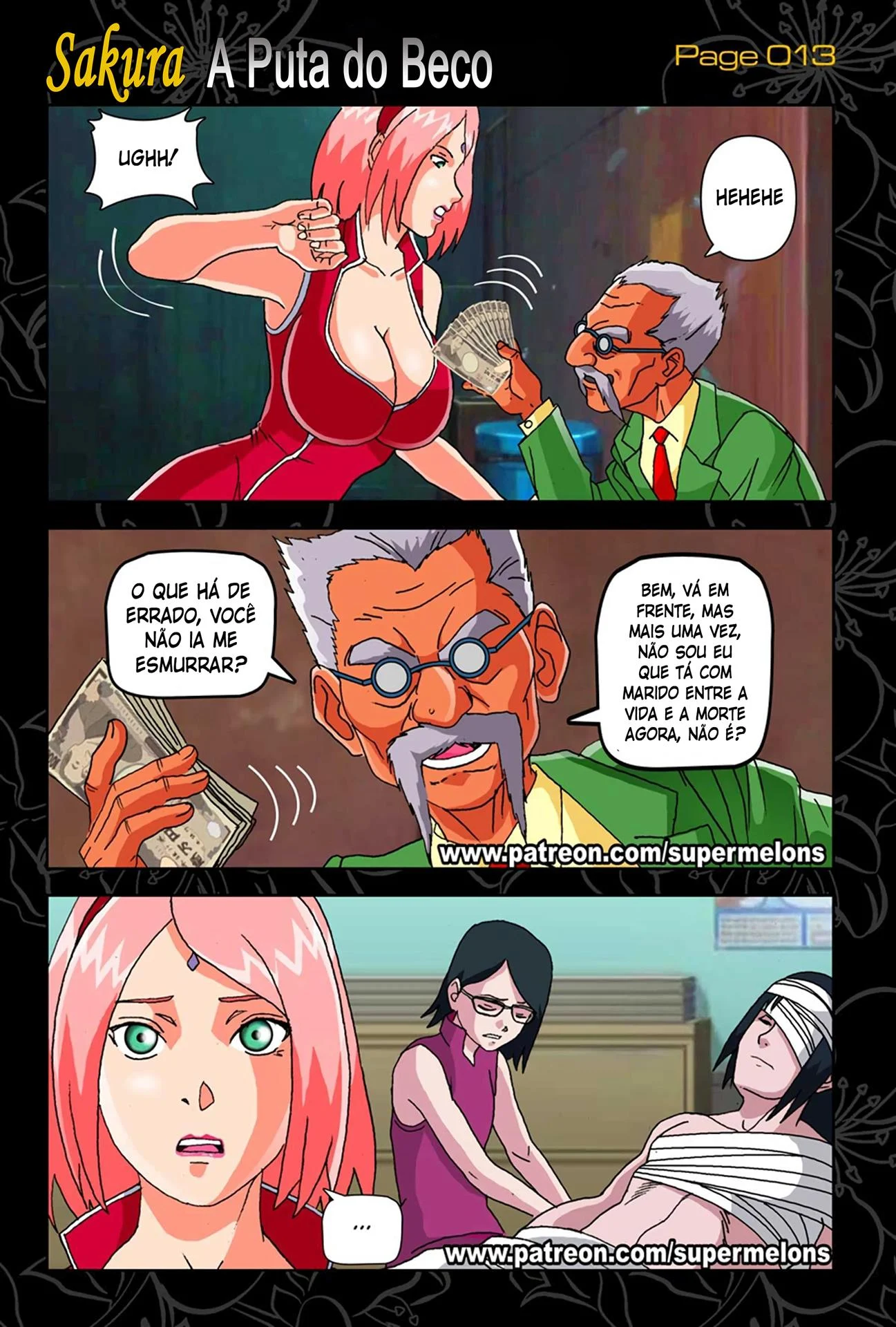 Sakura a vadia de Konoha &ndash; Boquete &ndash; Hentai em Portugu&ecirc;s