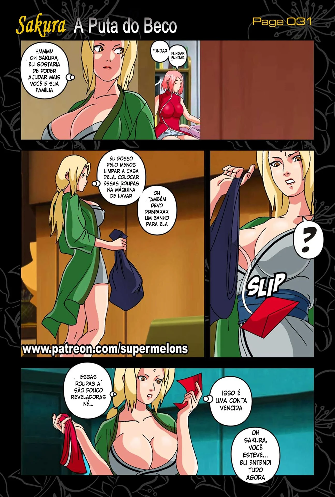 Sakura a vadia de Konoha &ndash; Boquete &ndash; Hentai em Portugu&ecirc;s