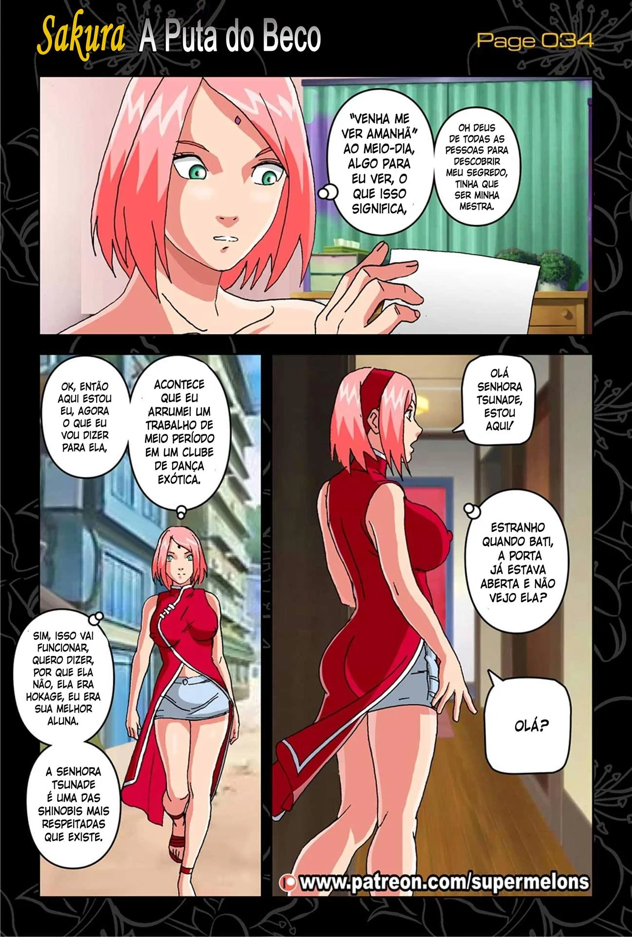Sakura a vadia de Konoha &ndash; Boquete &ndash; Hentai em Portugu&ecirc;s