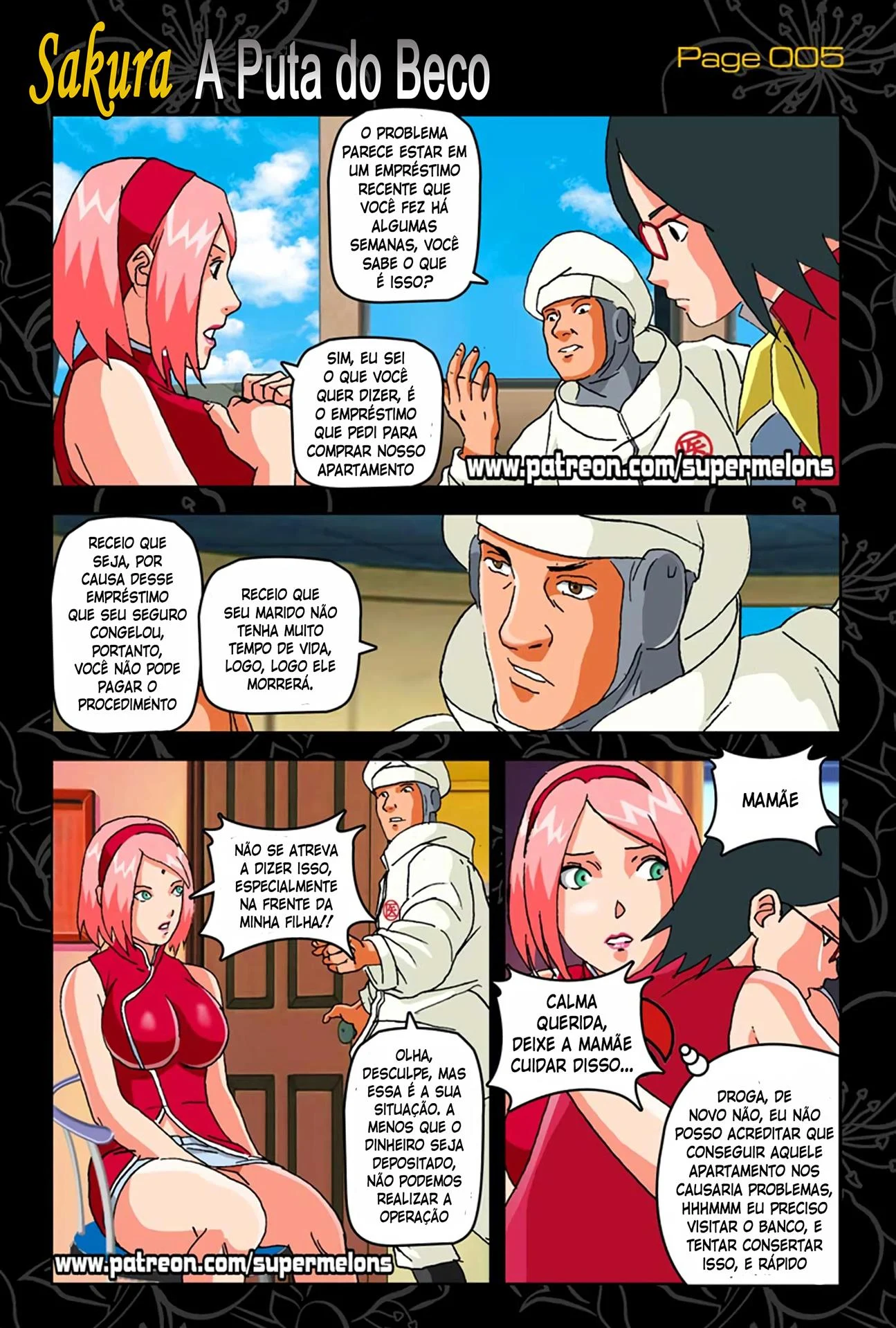 Sakura a vadia de Konoha &ndash; Boquete &ndash; Hentai em Portugu&ecirc;s