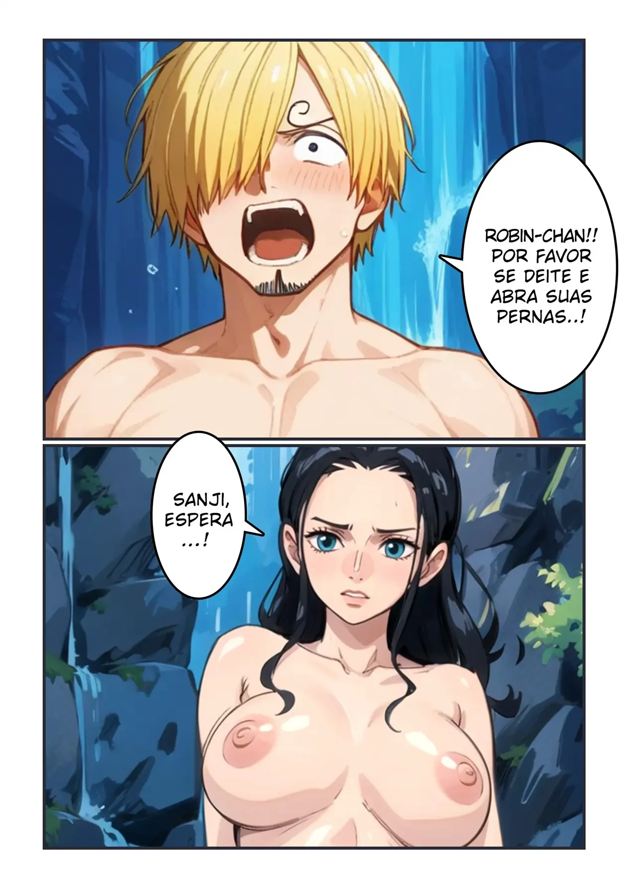 Sanji Fodendo Robin na Cachoeira – Nico Robin Hentai – Ler Quadrinho Completos Sanji Fodendo Robin na Cachoeira – Nico Robin Hentai – Ler Quadrinho Completos
