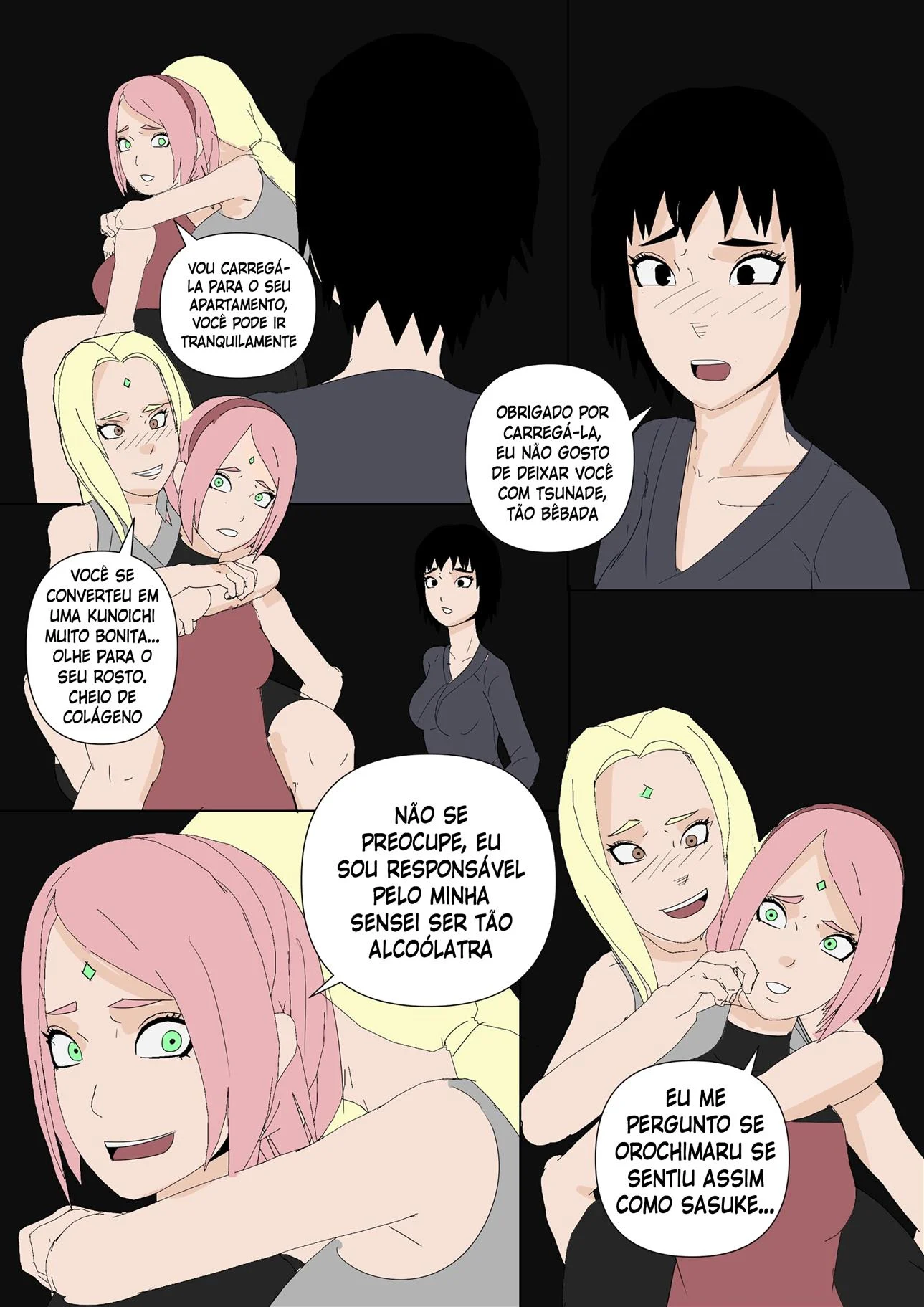 Sarada em busca do Mangekyo Sharingan 2 &ndash; Hentai &ndash; Ler Quadrinho Porno PT-BR