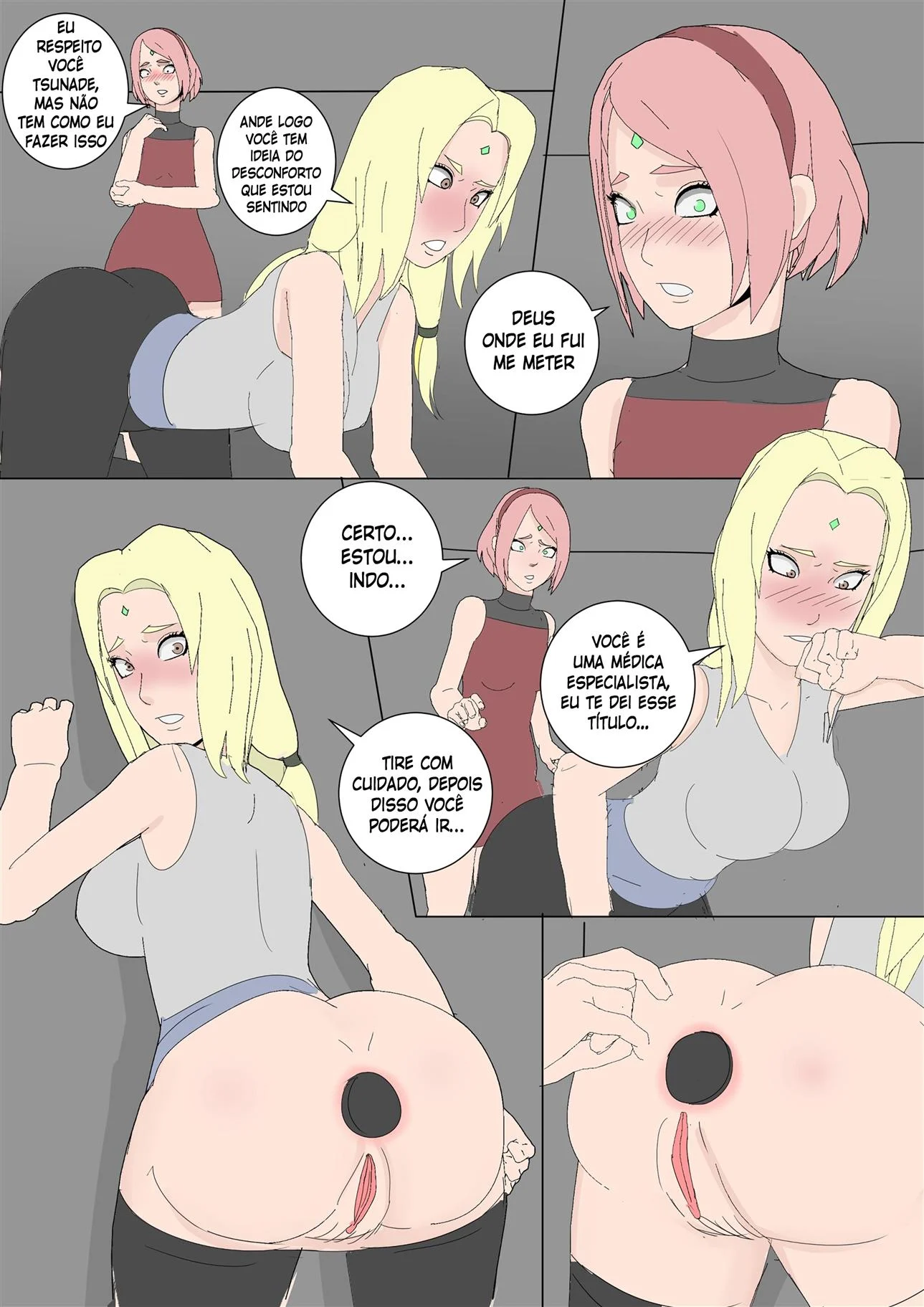 Sarada em busca do Mangekyo Sharingan 2 &ndash; Hentai &ndash; Ler Quadrinho Porno PT-BR