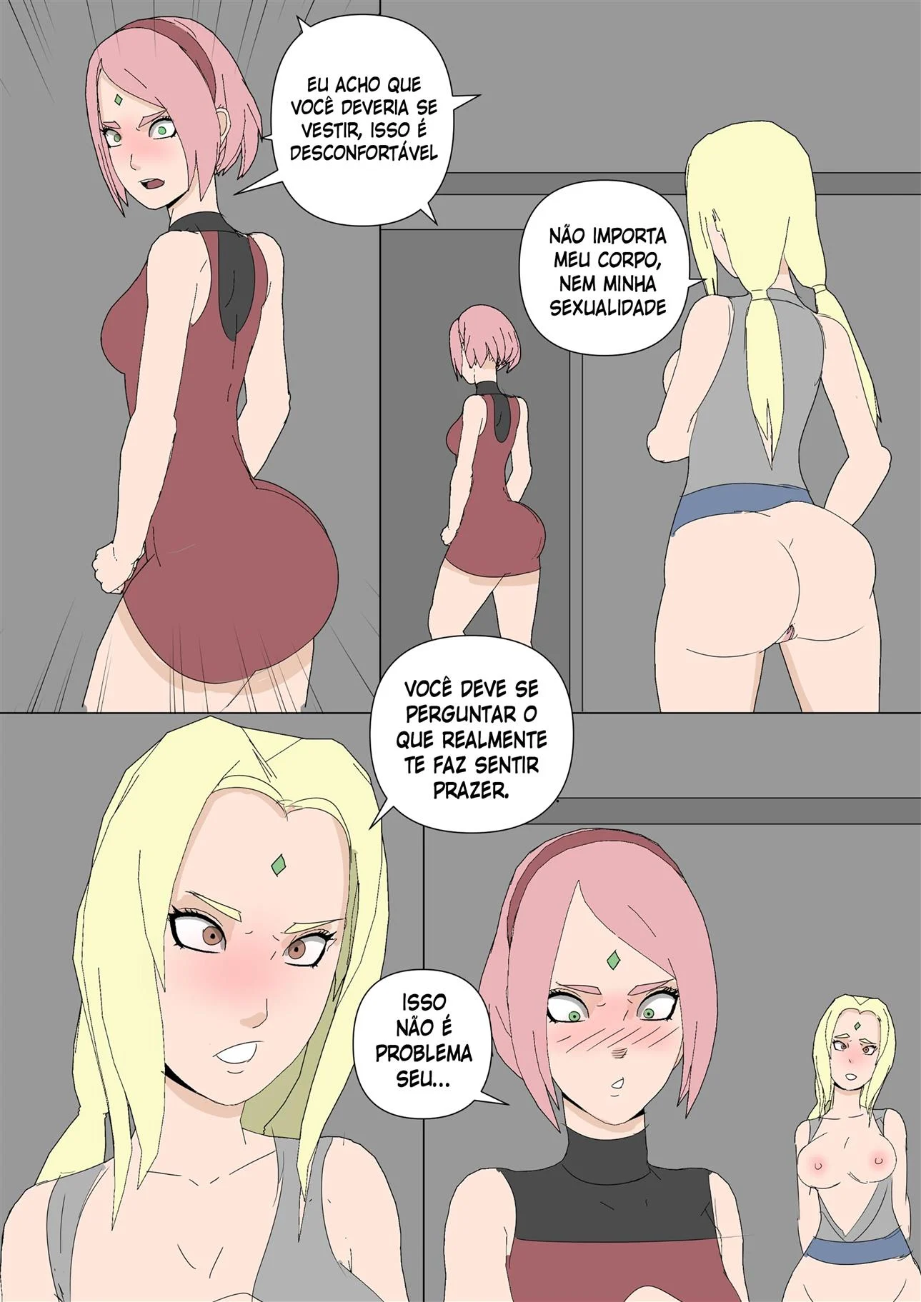 Sarada em busca do Mangekyo Sharingan 2 &ndash; Hentai &ndash; Ler Quadrinho Porno PT-BR