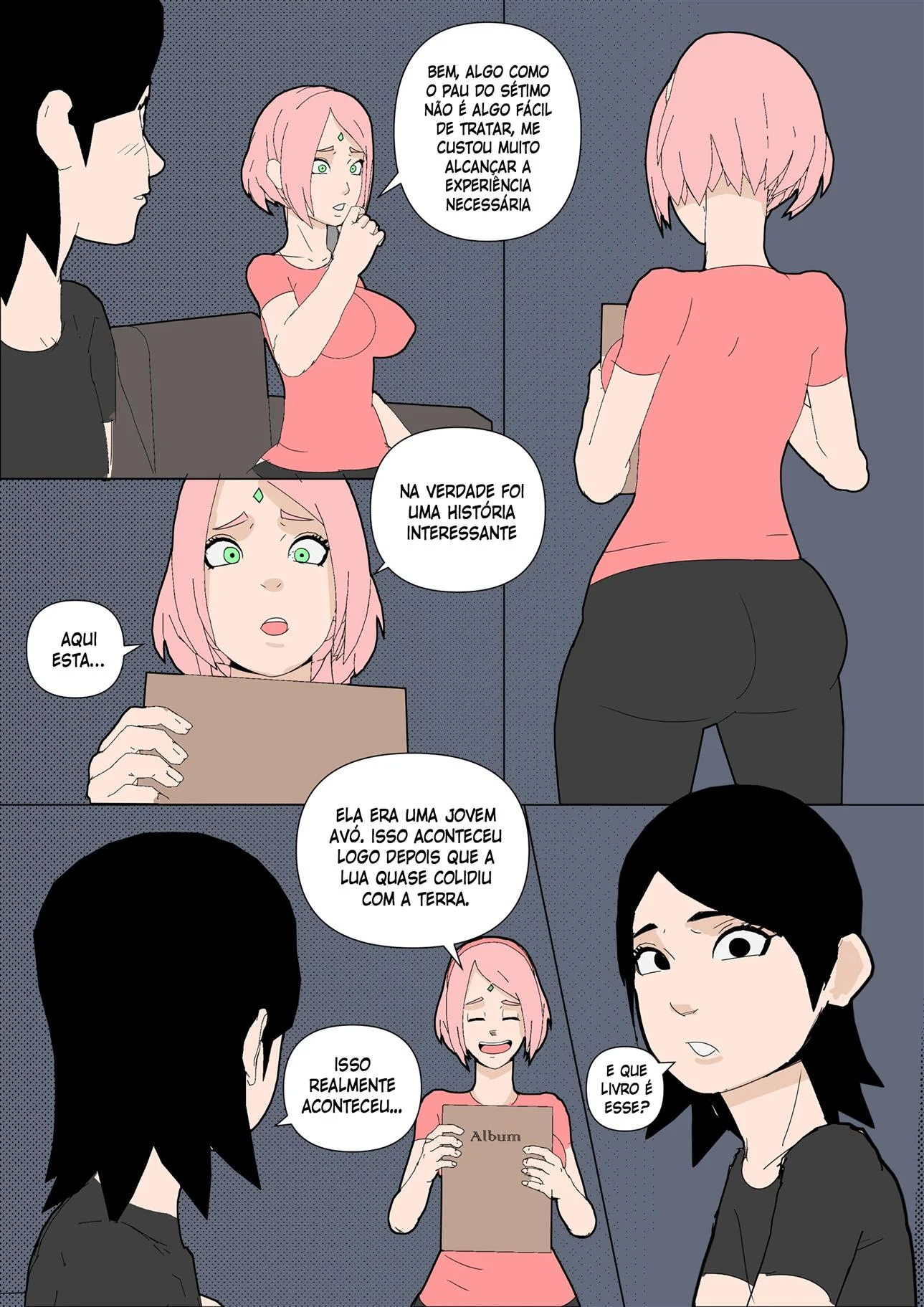 Sarada em busca do Mangekyo Sharingan 2 &ndash; Hentai &ndash; Ler Quadrinho Porno PT-BR