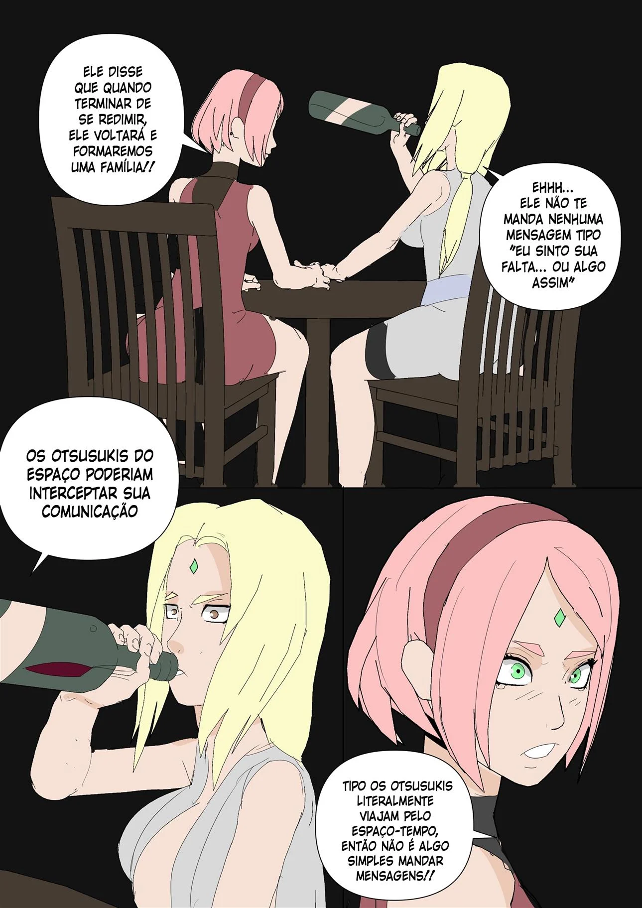 Sarada em busca do Mangekyo Sharingan 2 &ndash; Hentai &ndash; Ler Quadrinho Porno PT-BR