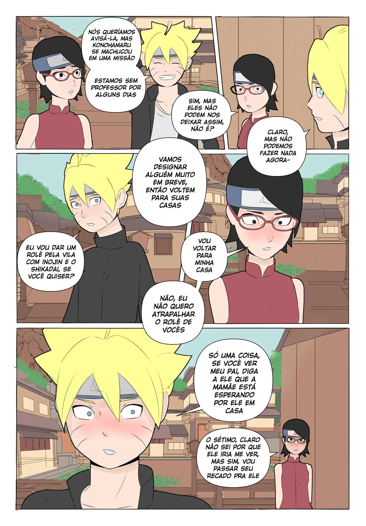 Sarada em busca do Mangekyo Sharingan 3 – Boruto hentai – Sem Censura