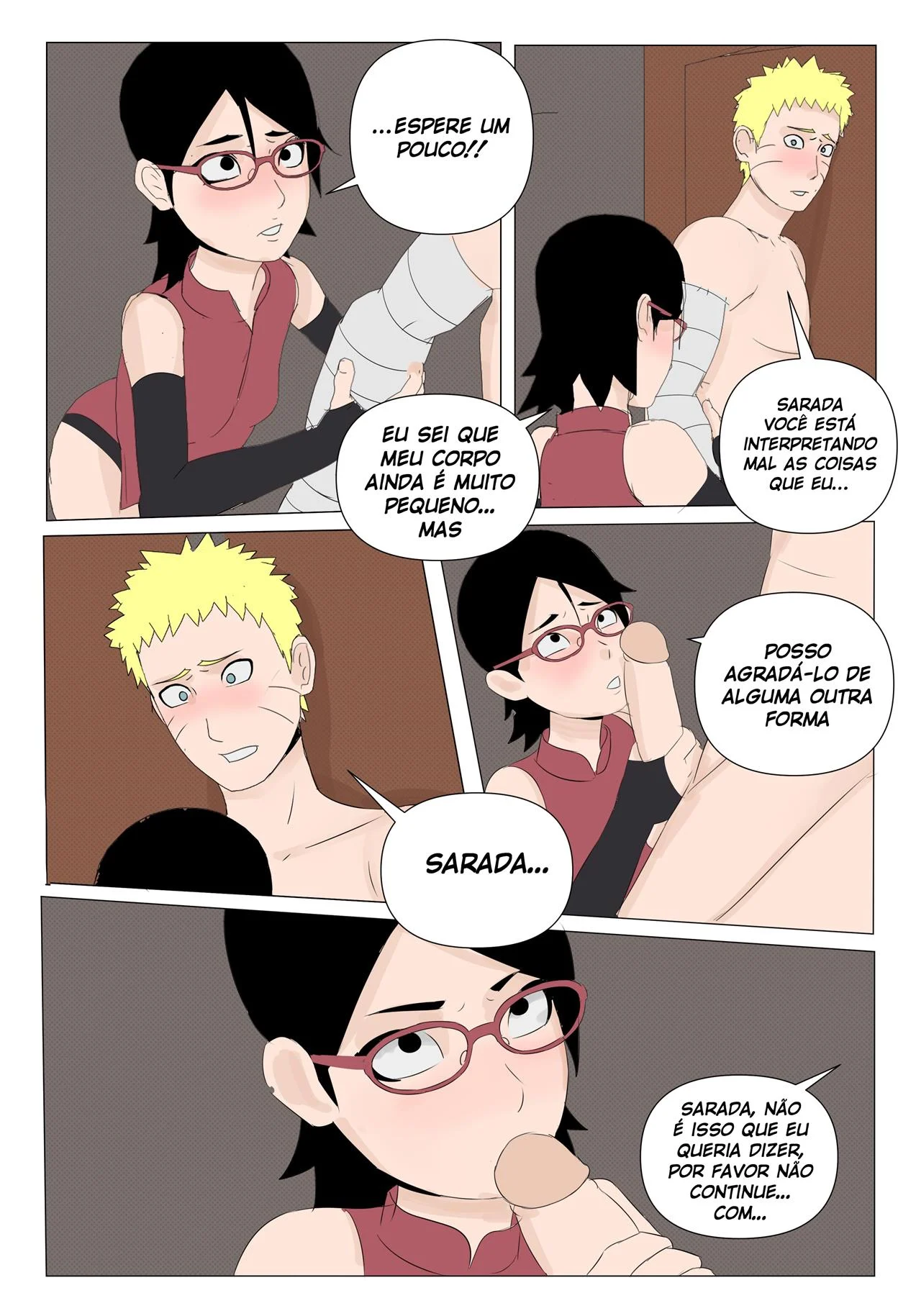 Sarada em busca do Mangekyo Sharingan 3 – Boruto hentai – Sem Censura