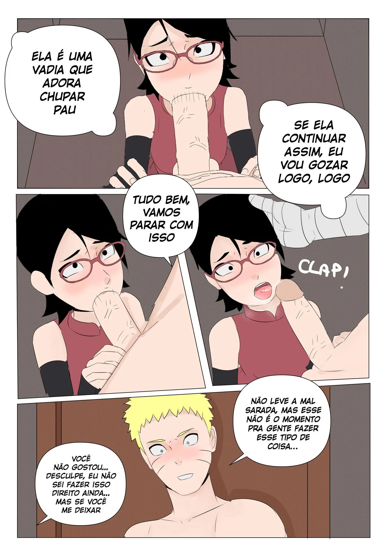 Sarada em busca do Mangekyo Sharingan 3 – Boruto hentai – Sem Censura