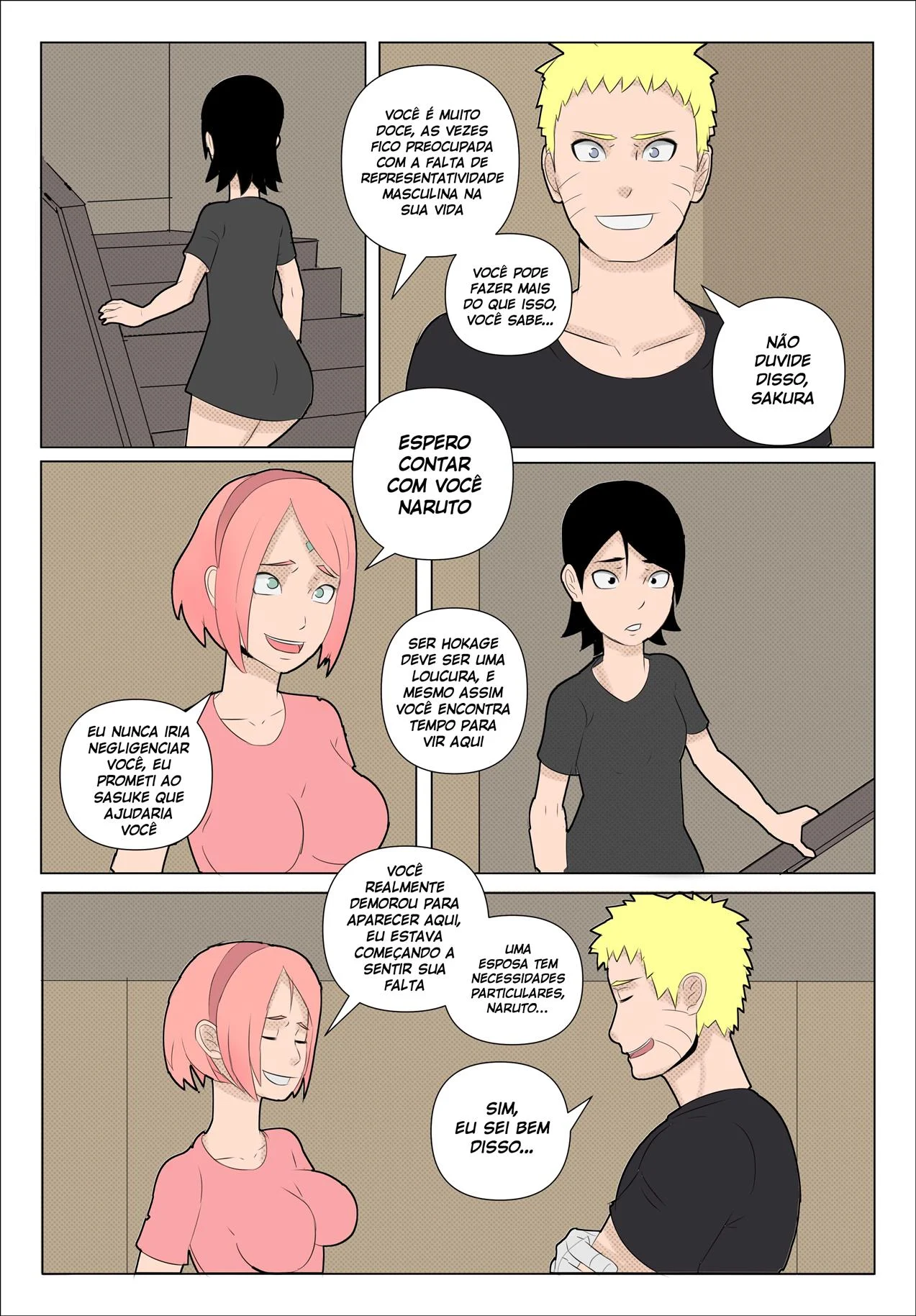 Sarada em busca do Mangekyo Sharingan 3 – Boruto hentai – Sem Censura