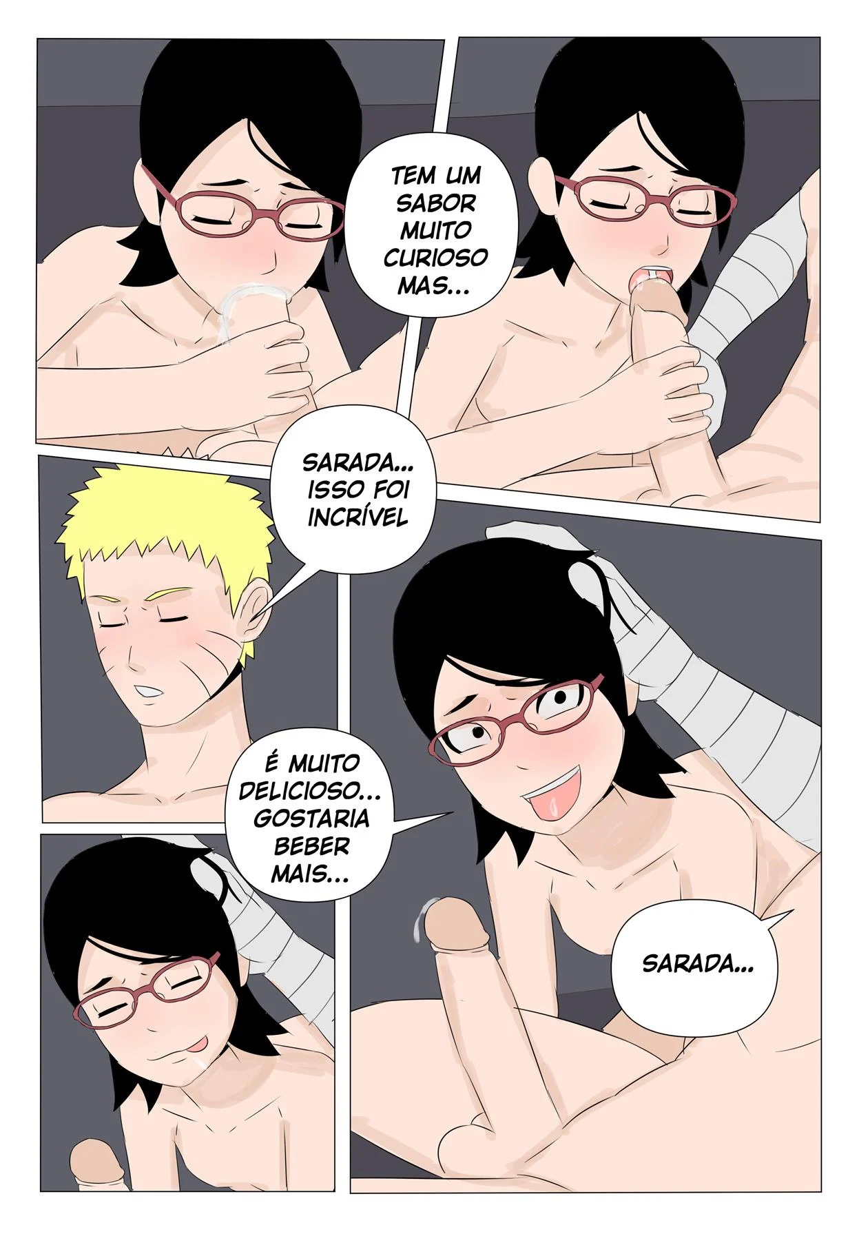 Sarada em busca do Mangekyo Sharingan 4 – Brinquedos Sexuais – Ler Quadrinho Completos