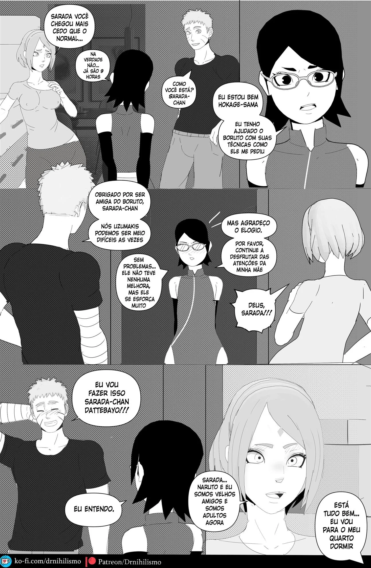 Sarada em busca do Mangekyo Sharingan – Sarada Hentai – Sem Censura Sarada em busca do Mangekyo Sharingan – Sarada Hentai – Sem Censura