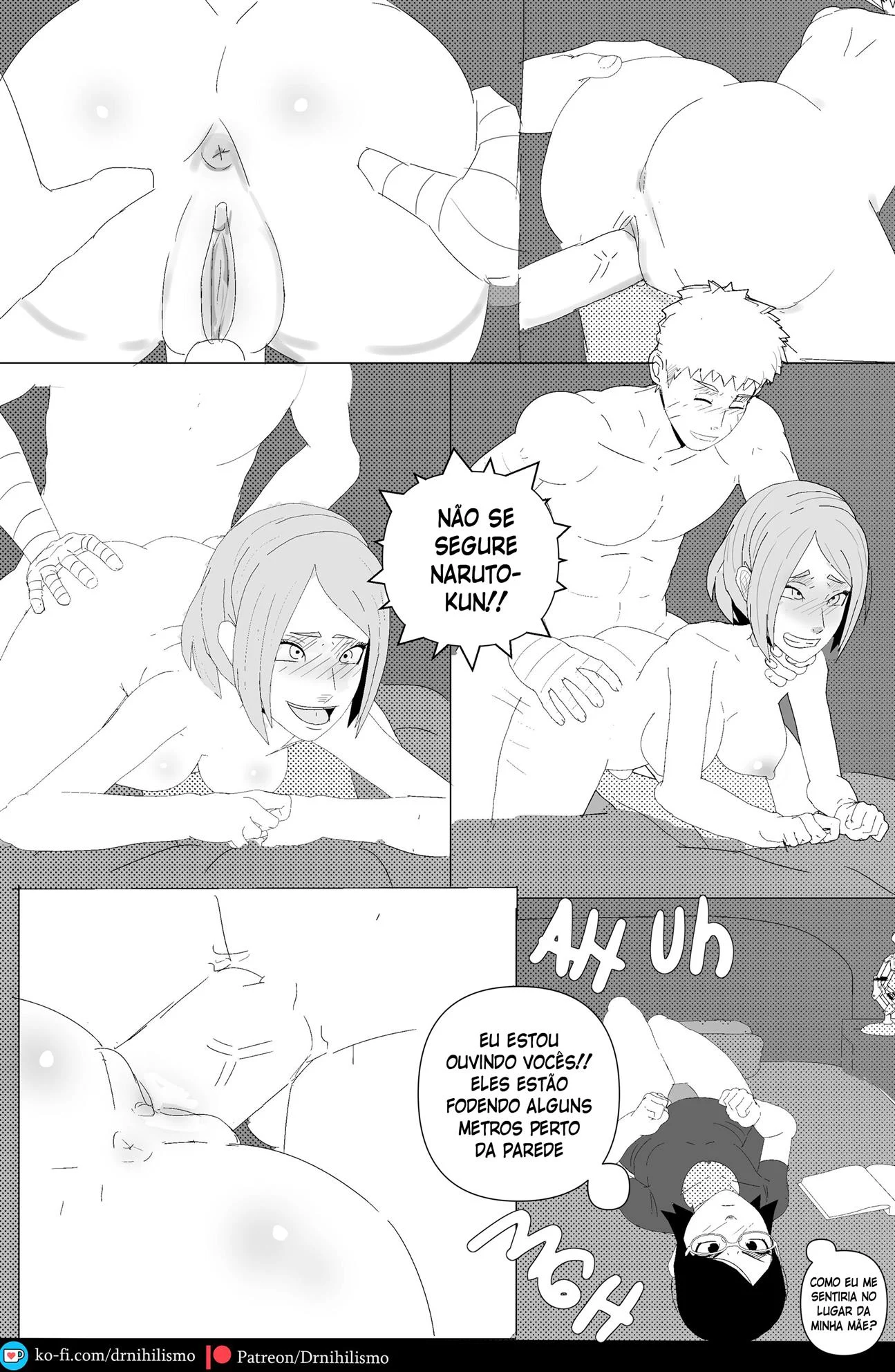 Sarada em busca do Mangekyo Sharingan – Sarada Hentai – Sem Censura Sarada em busca do Mangekyo Sharingan – Sarada Hentai – Sem Censura