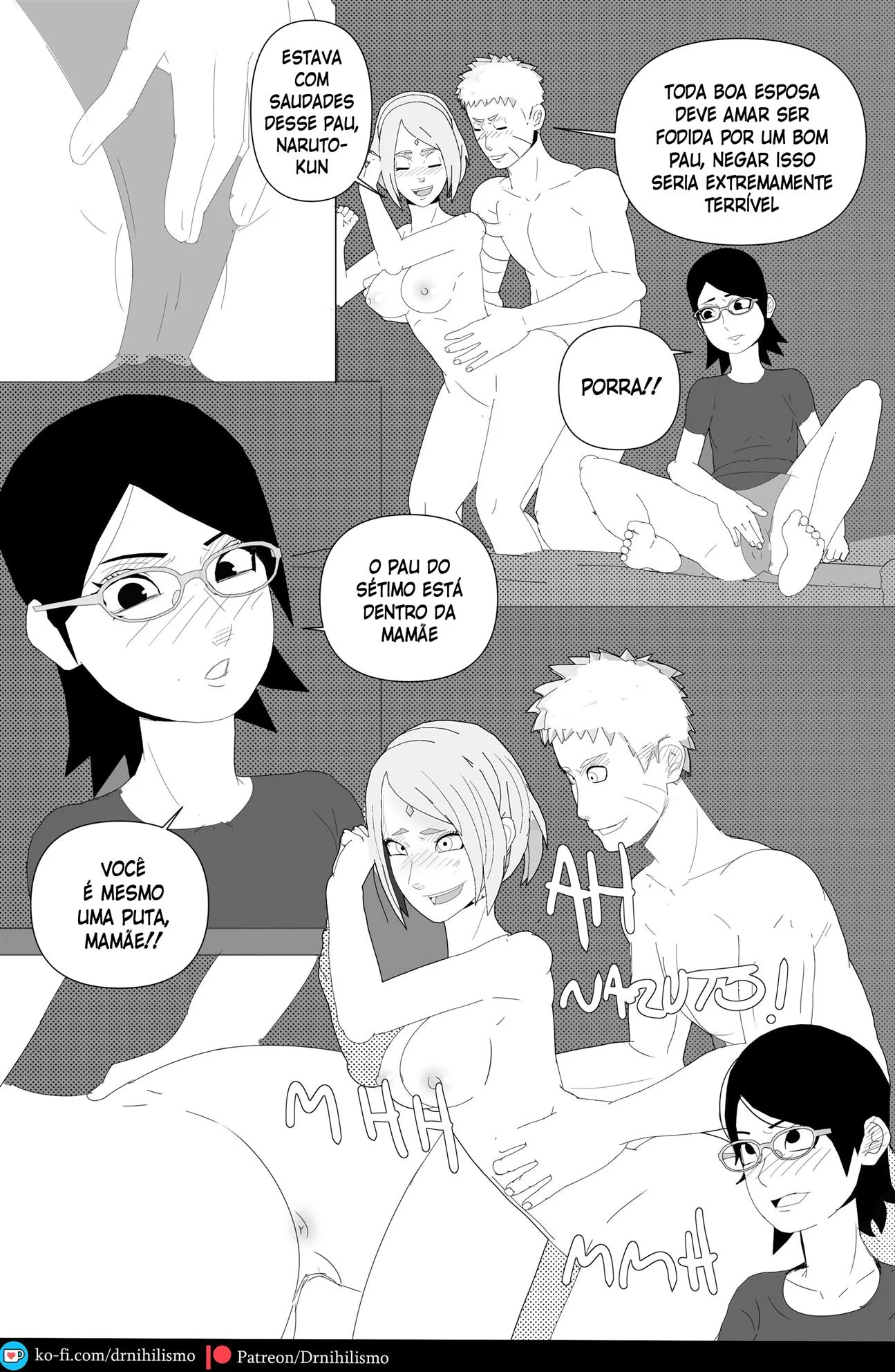 Sarada em busca do Mangekyo Sharingan – Sarada Hentai – Sem Censura Sarada em busca do Mangekyo Sharingan – Sarada Hentai – Sem Censura