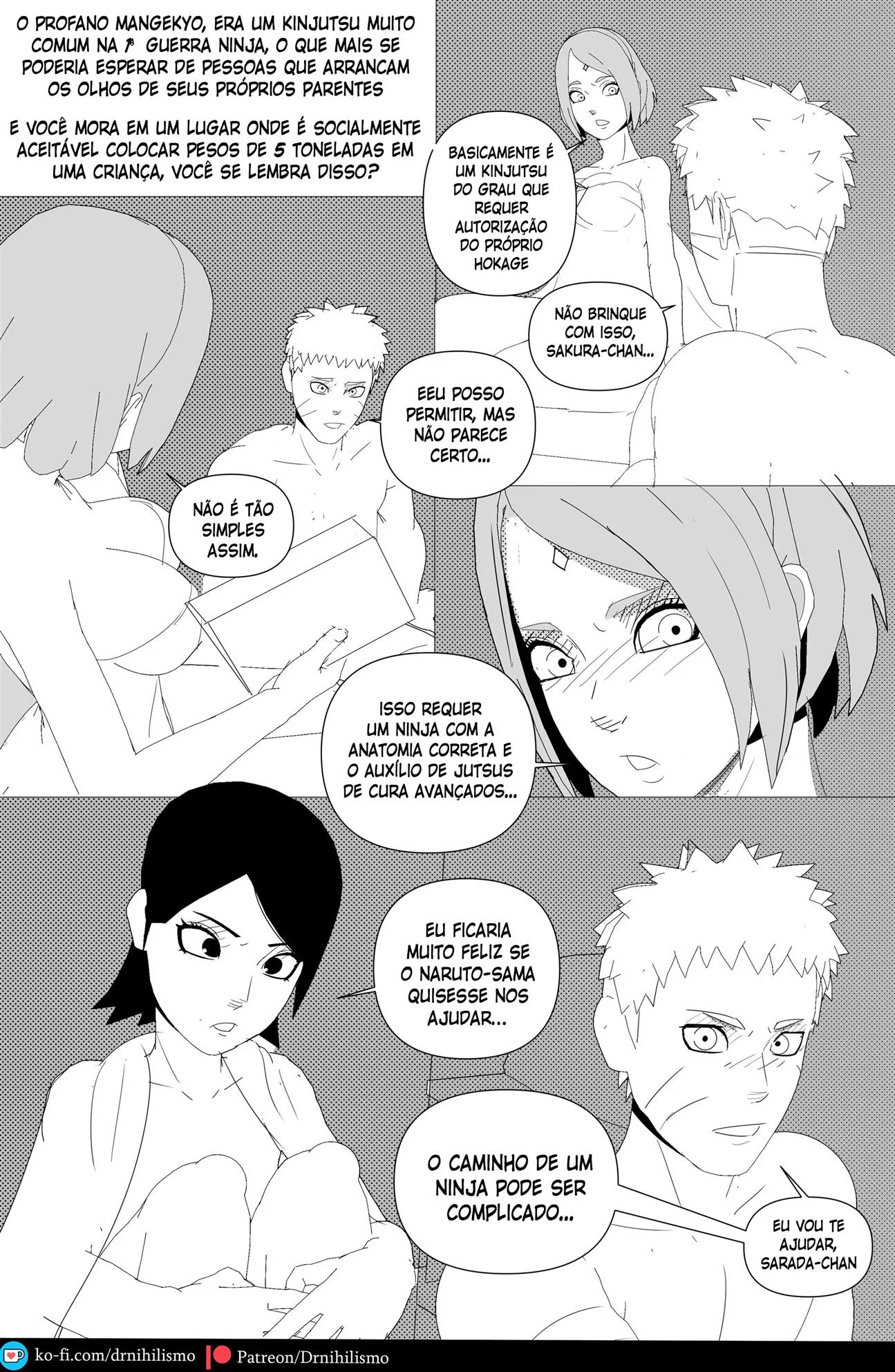 Sarada em busca do Mangekyo Sharingan – Sarada Hentai – Sem Censura Sarada em busca do Mangekyo Sharingan – Sarada Hentai – Sem Censura