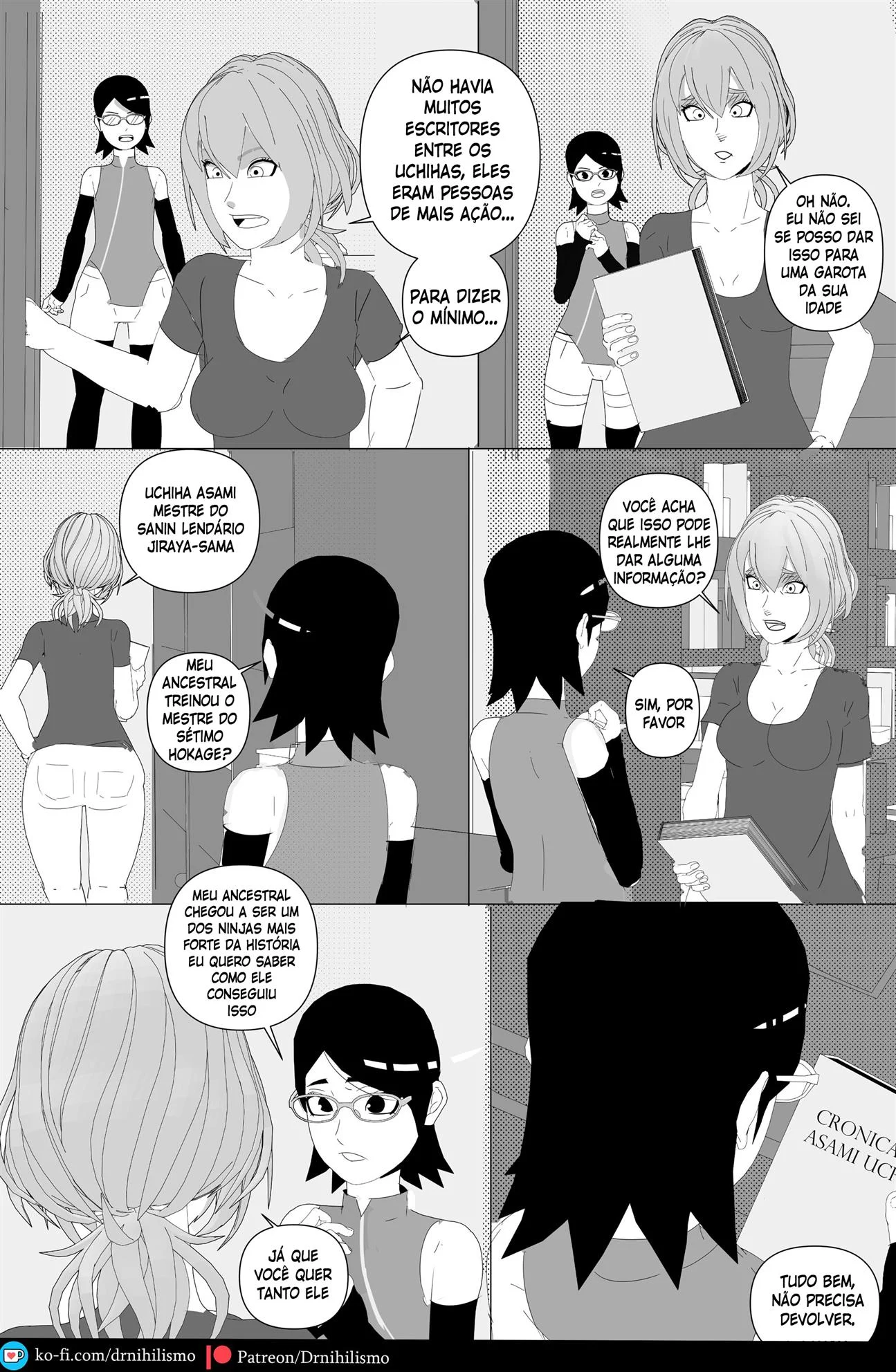 Sarada em busca do Mangekyo Sharingan – Sarada Hentai – Sem Censura Sarada em busca do Mangekyo Sharingan – Sarada Hentai – Sem Censura