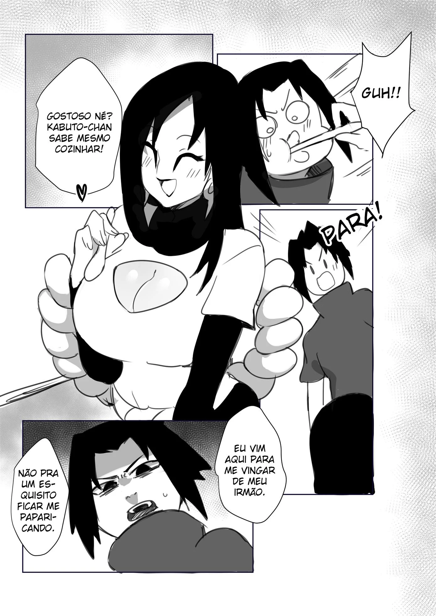 Sasuke e a Milf Orochimaru &ndash; Peit&otilde;es &ndash; Todo em PT-BR