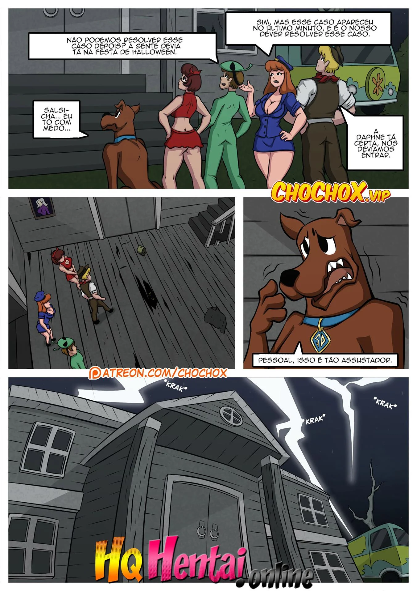 Scooby Doo &ndash; Anal &ndash; Todo em PT-BR
