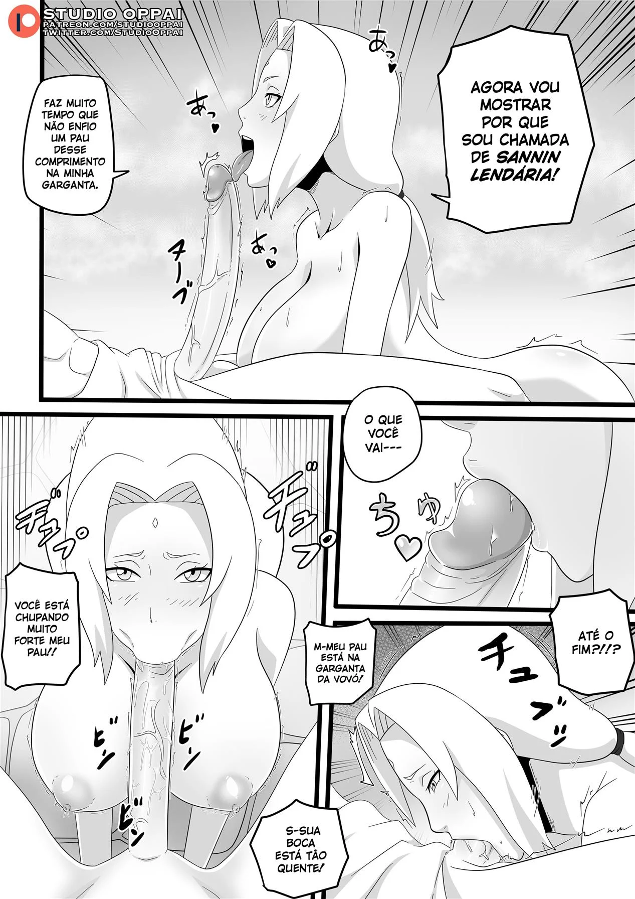 Seduzido pela Tsunade nas Fontes Termais &ndash; Bund&atilde;o &ndash; Sem Censura