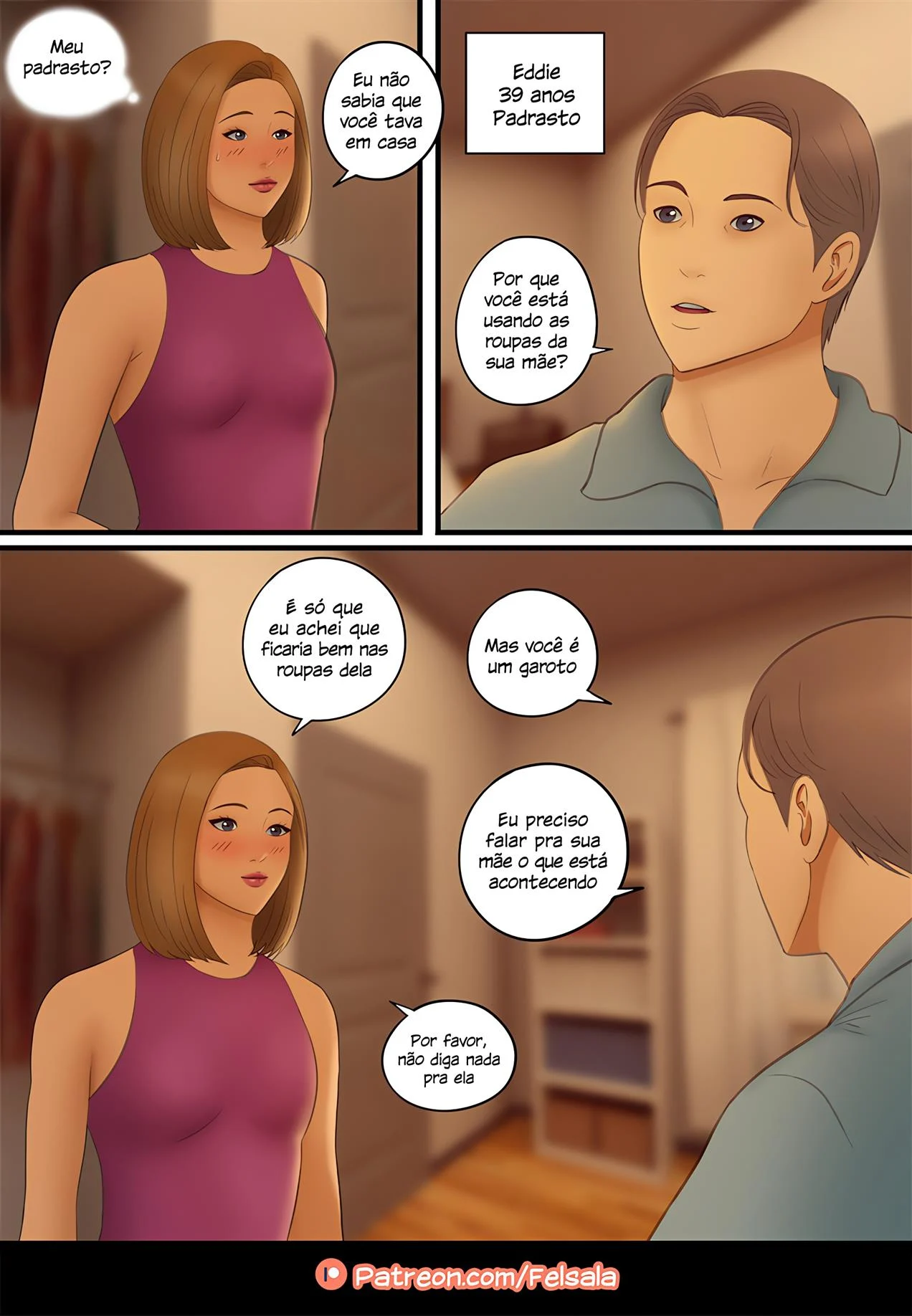 Seduzindo o padrasto – Bundão – Tradução Completa Seduzindo o padrasto – Bundão – Tradução Completa