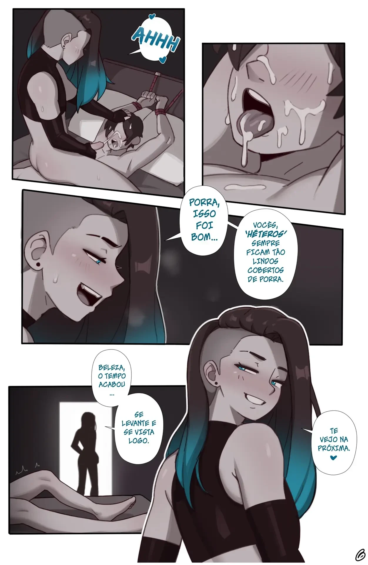 Sess&atilde;o de Sexo com Safira &ndash; Gozando Dentro &ndash; Ler Quadrinho Completos